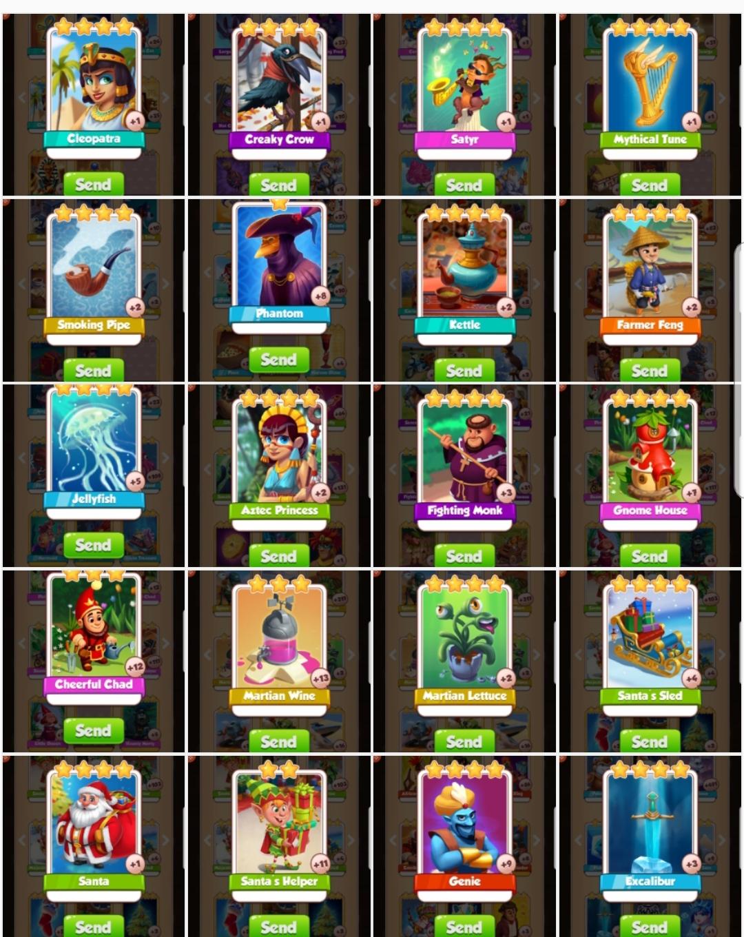 ez Coin Master Rare Cards