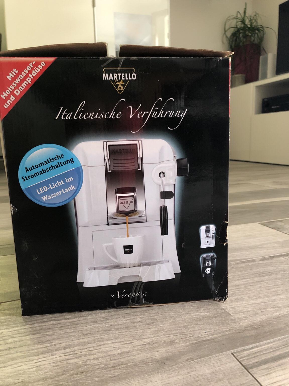 Kaffeemaschine von Hofer, Marke Martello, neu in 6336 Gemeinde Langkampfen für € 30,00 zum