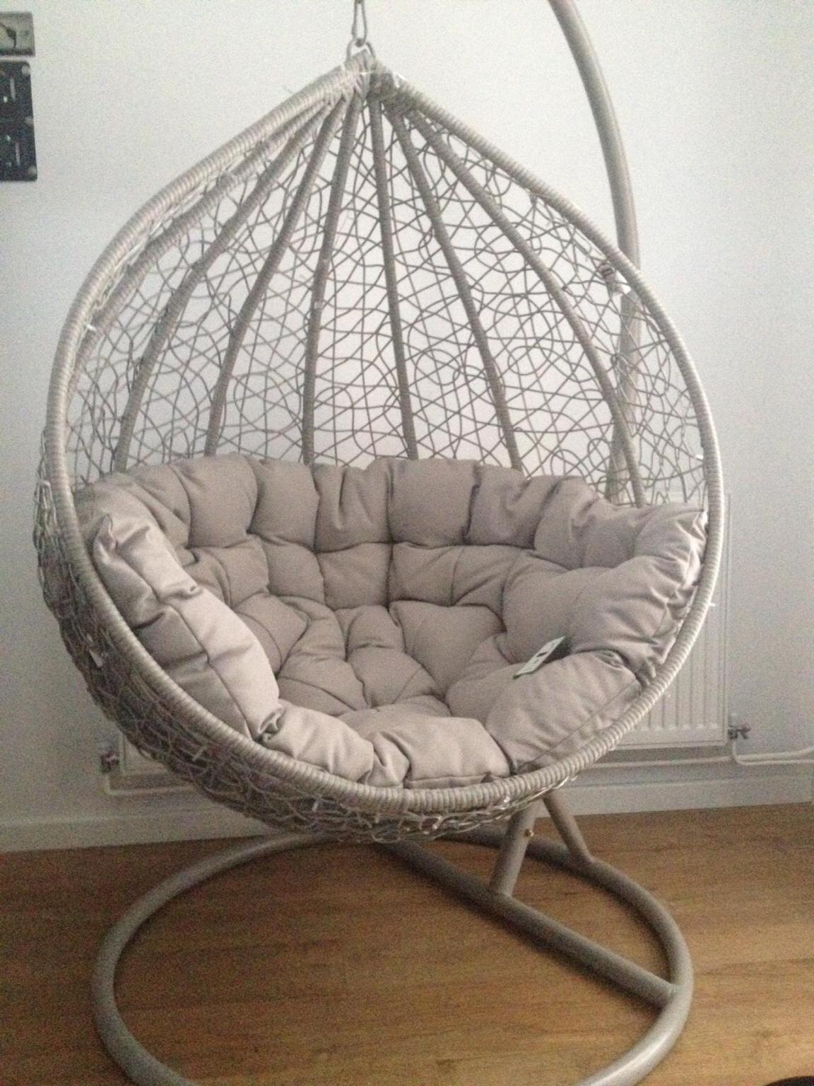 Grey Hanging Egg Chair in DY4 Sandwell for £100.00 for sale Shpock