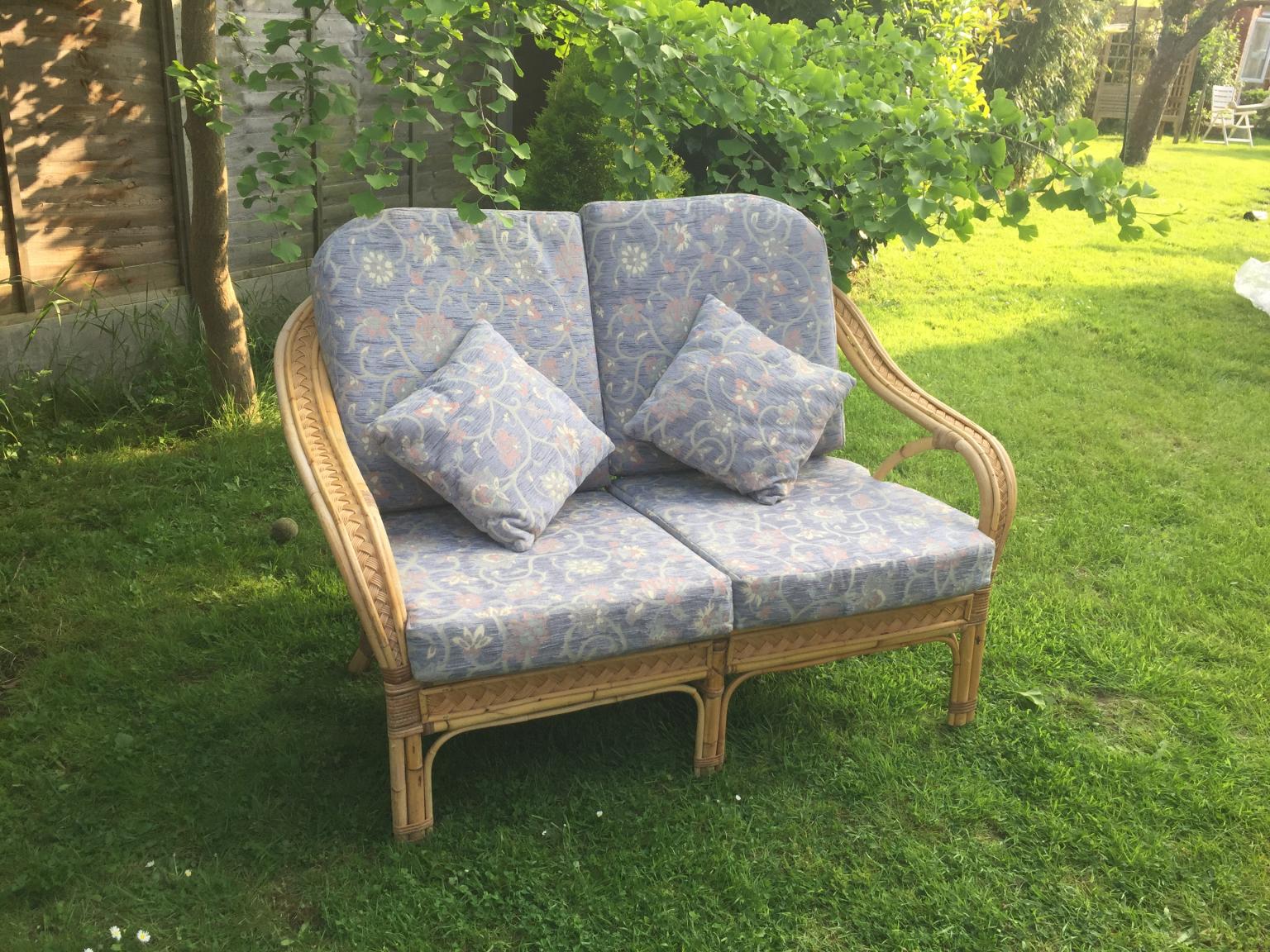 CANE FURNITURE SET FOR GARDEN in TW18 Spelthorne for £50.00 for sale