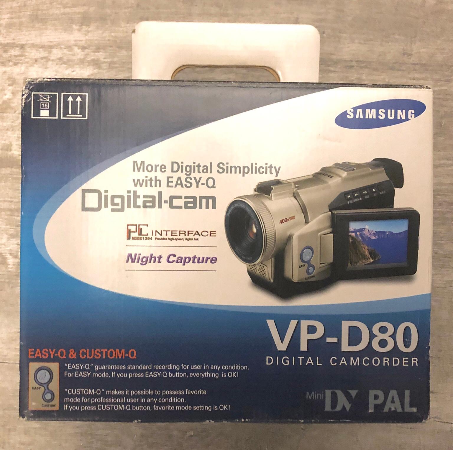 Samsung VPD80 Digital Camcorder in WS9 Walsall for £40.00 for sale