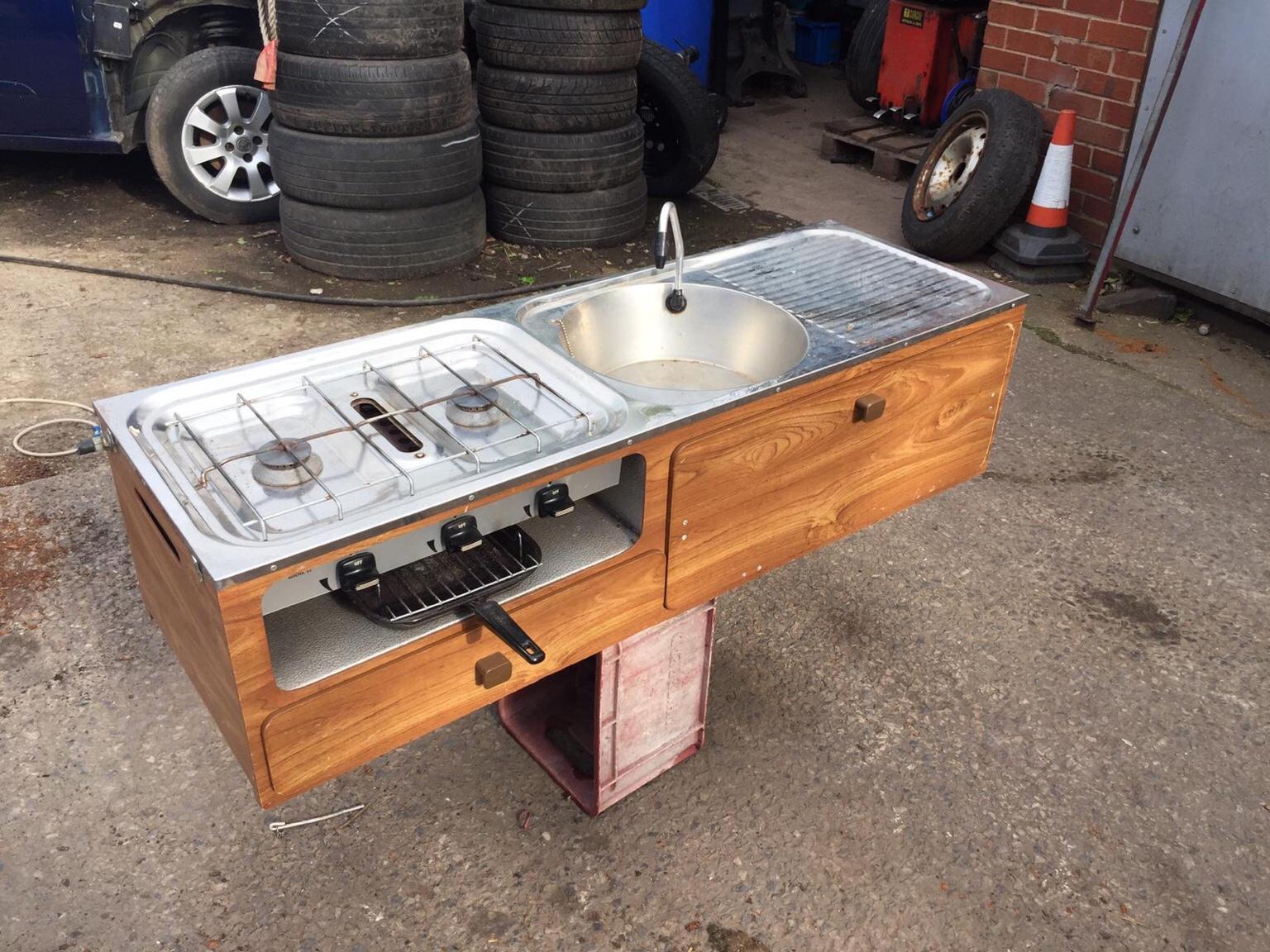 Camper van caravan sink and cooker unit in St Helens for £45.00 for