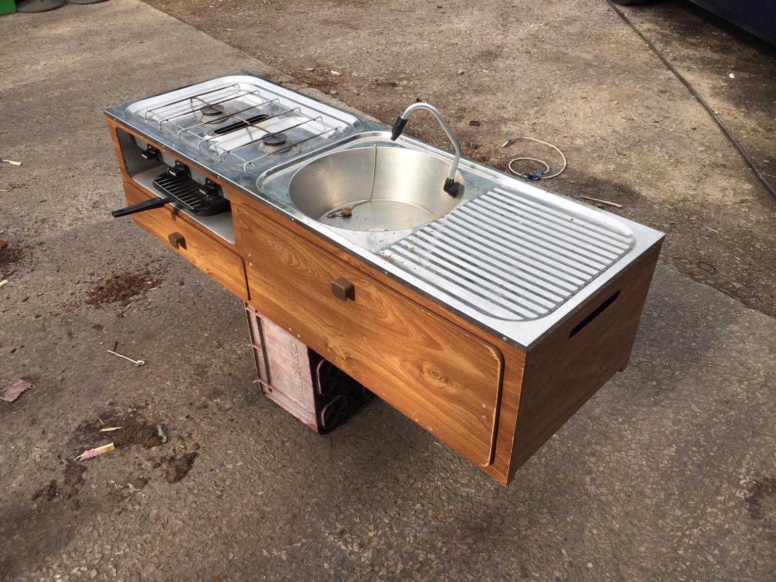 Camper van caravan sink and cooker unit in St Helens for £45.00 for