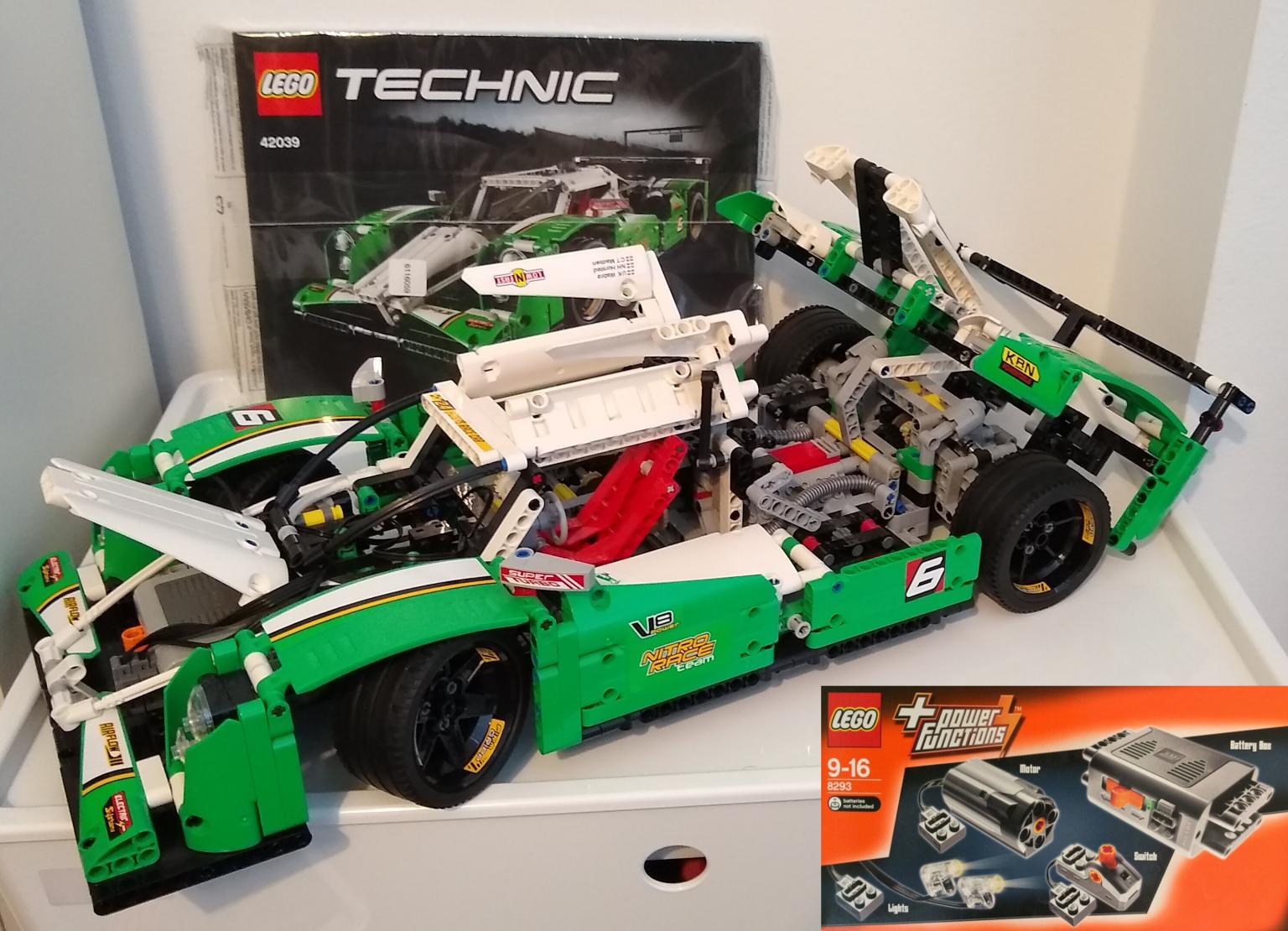 Lego 42039 Rennwagen (+ Power Functions) in 1030 KG