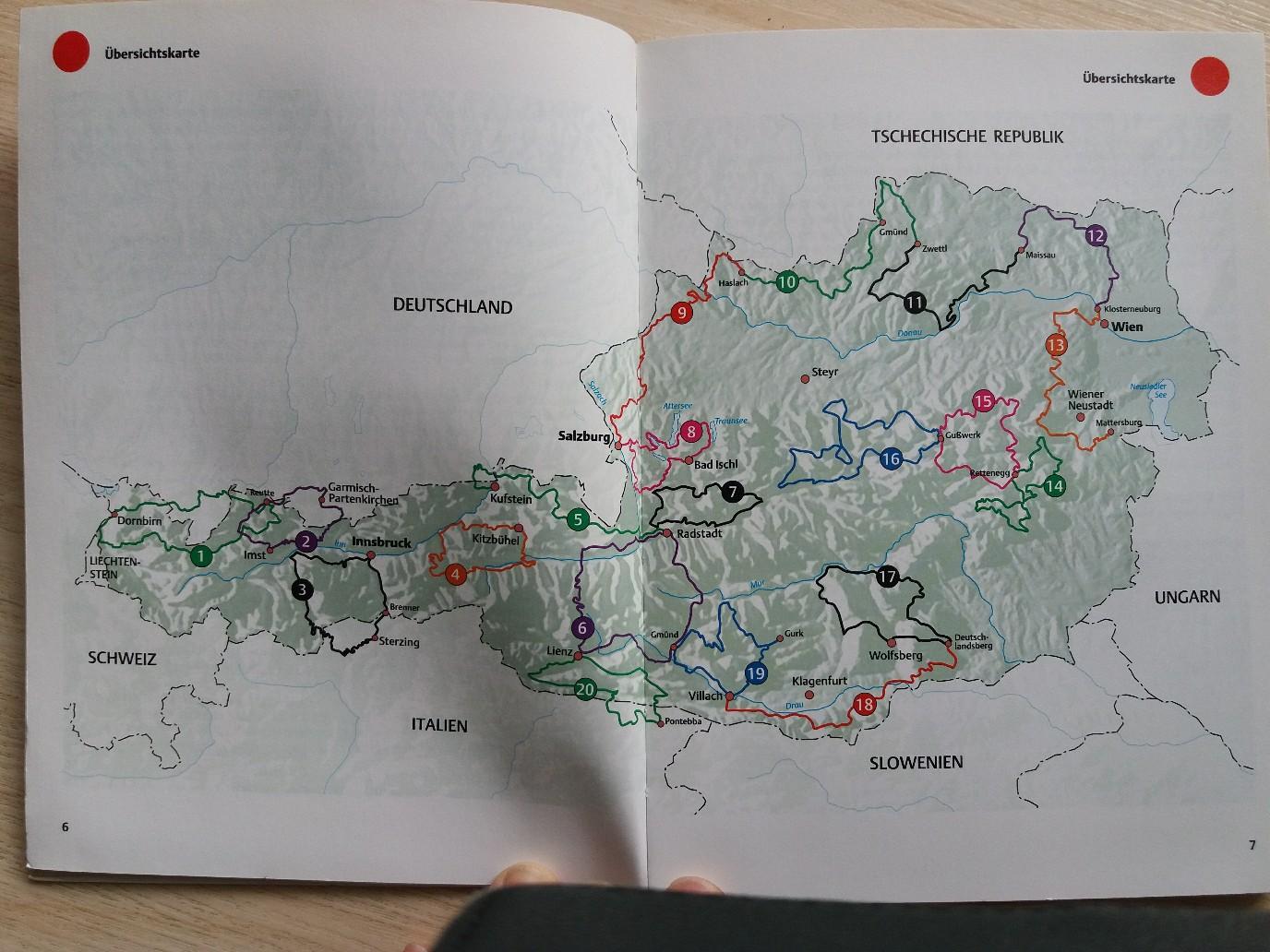 Motorradtouren Österreich Karte Motorradtouren in Österreich in 4431 Haidershofen für € 12,00 zum
