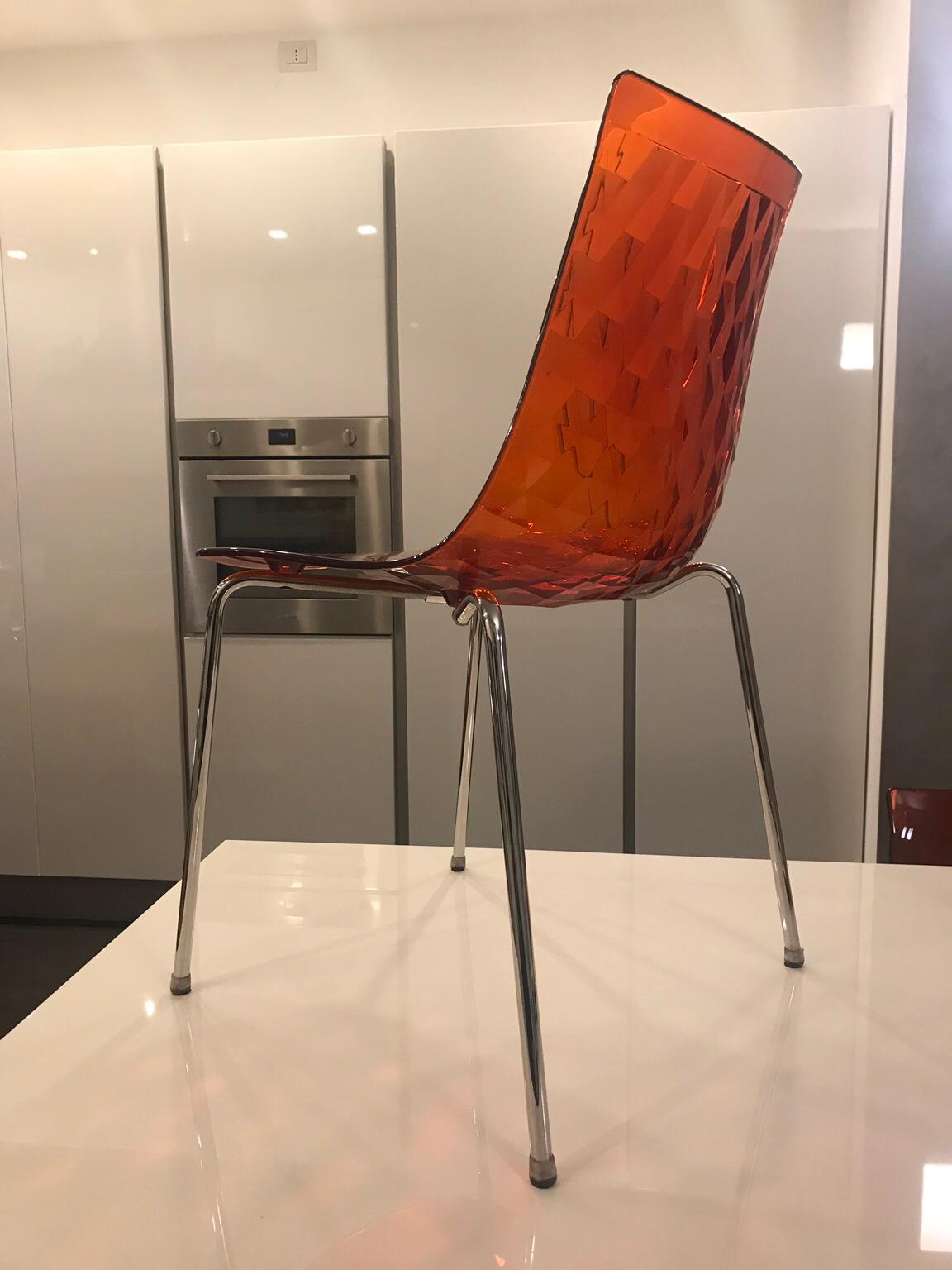 Sedie Calligaris ICE arancione in 20851 Lissone for €150.00 for sale