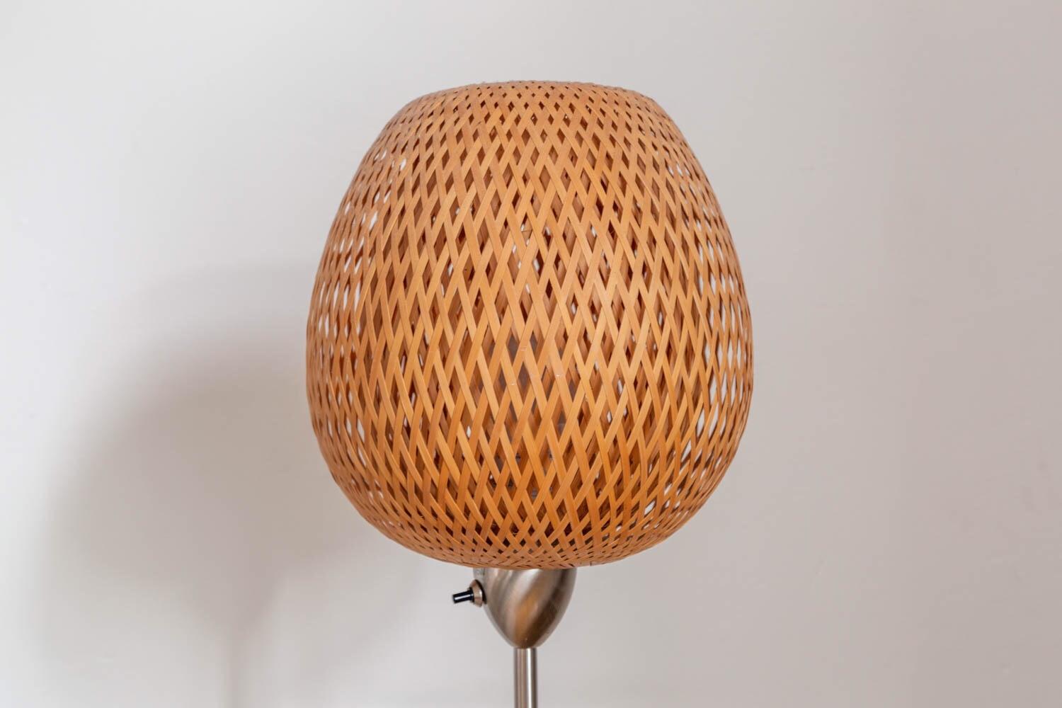 rattan stehlampe ikea
