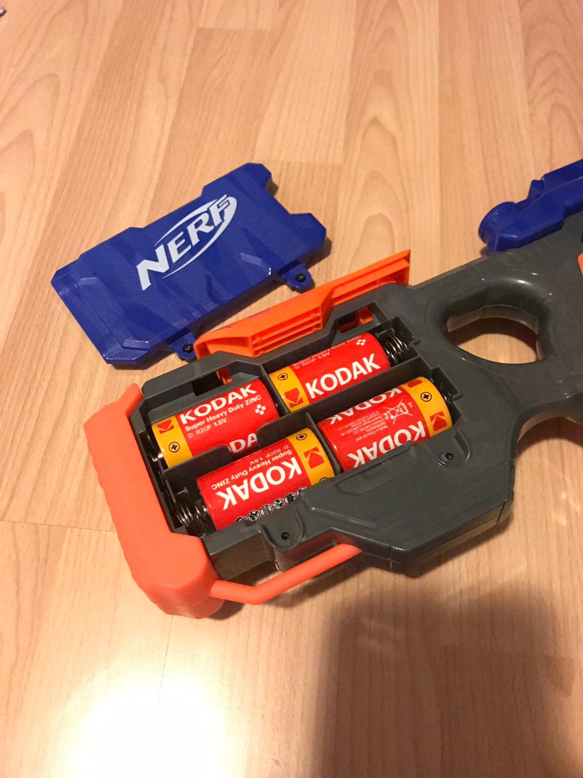 Nerf Hyperfire Elite+10 Nerf Darts +Batteries in E13 London for £20.00 for sale Shpock