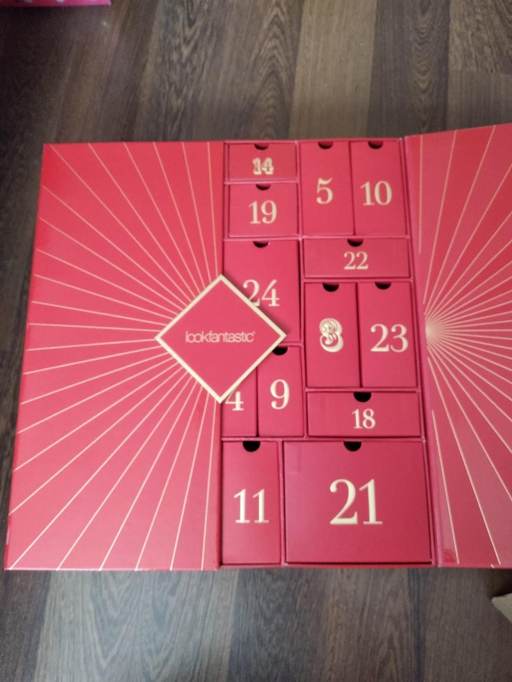 Empty Advent Calendar Box Customize and Print