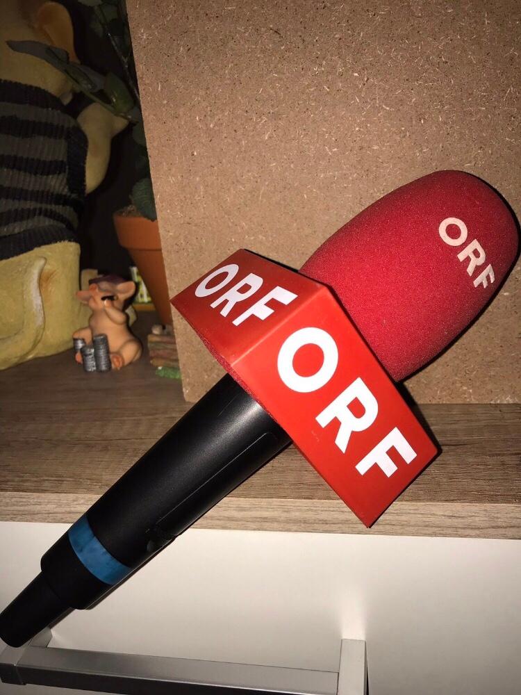 ORF Würfel und Popschutz für Mikrofon in 3374 Gemeinde Ybbs an der
