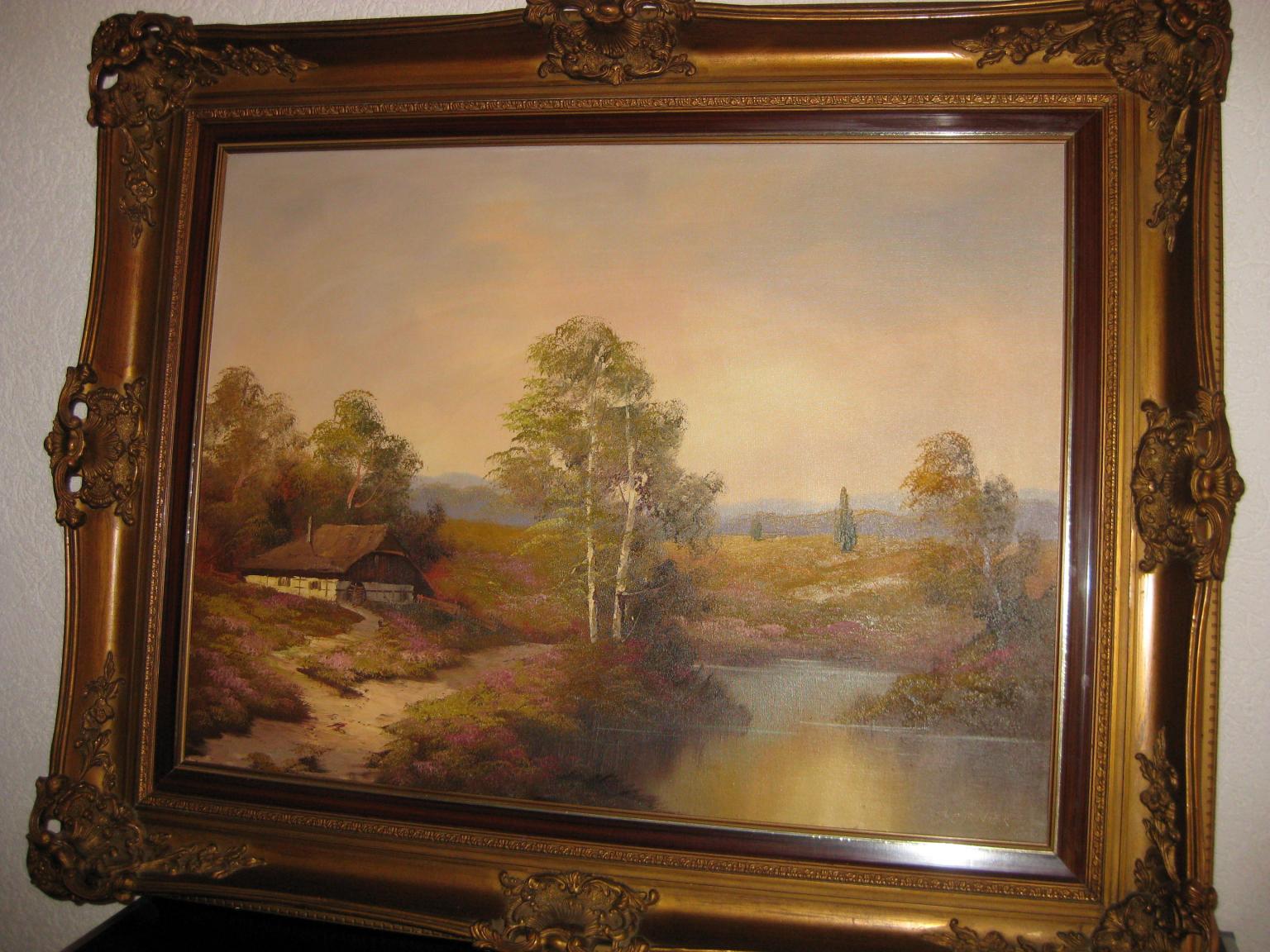 ÖlGemälde Heide Signatur Börner in 67346 Speyer für € 90,00 zum