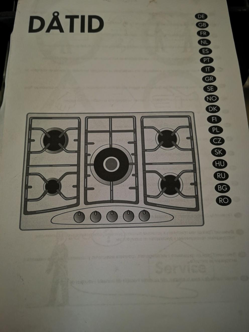 Gasherd, Gaskochplatte IKEA Datid NEU in 63179 Obertshausen für 145,00