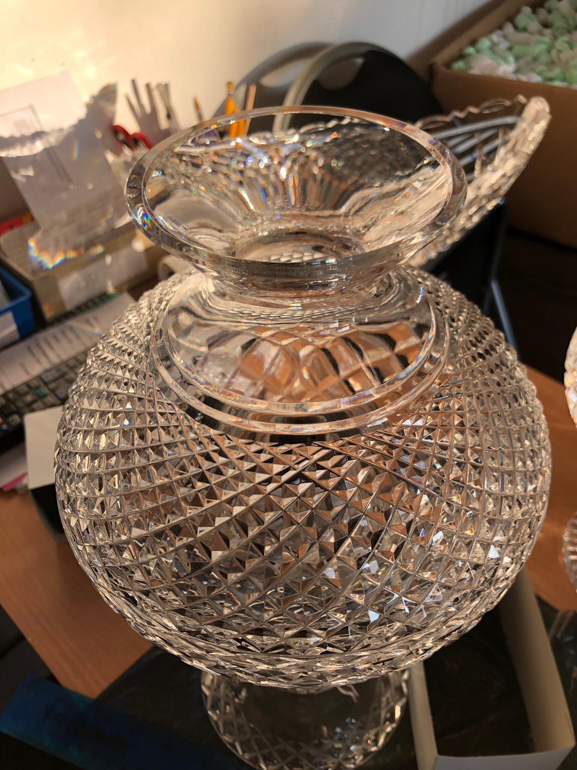 Waterford crystal lamp 14 inch in Blaby for £300.00 for sale Shpock