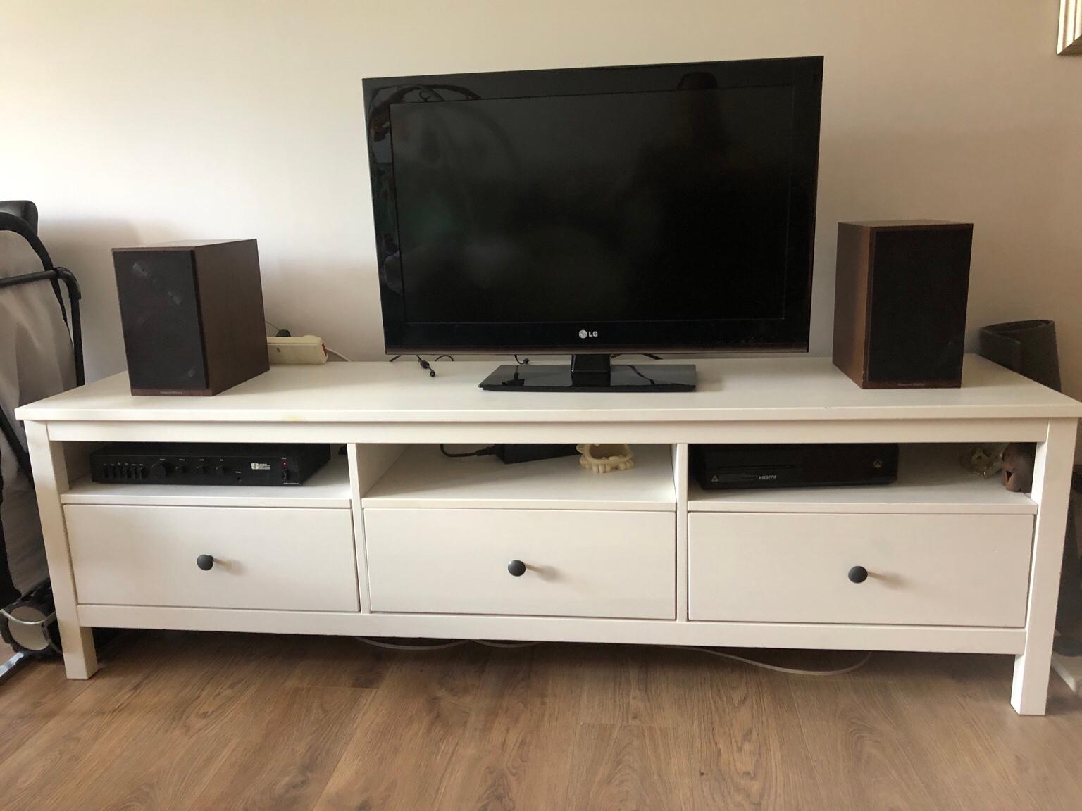 Tv Unit Ikea Hemnes White in EN2 London for £50.00 for sale Shpock