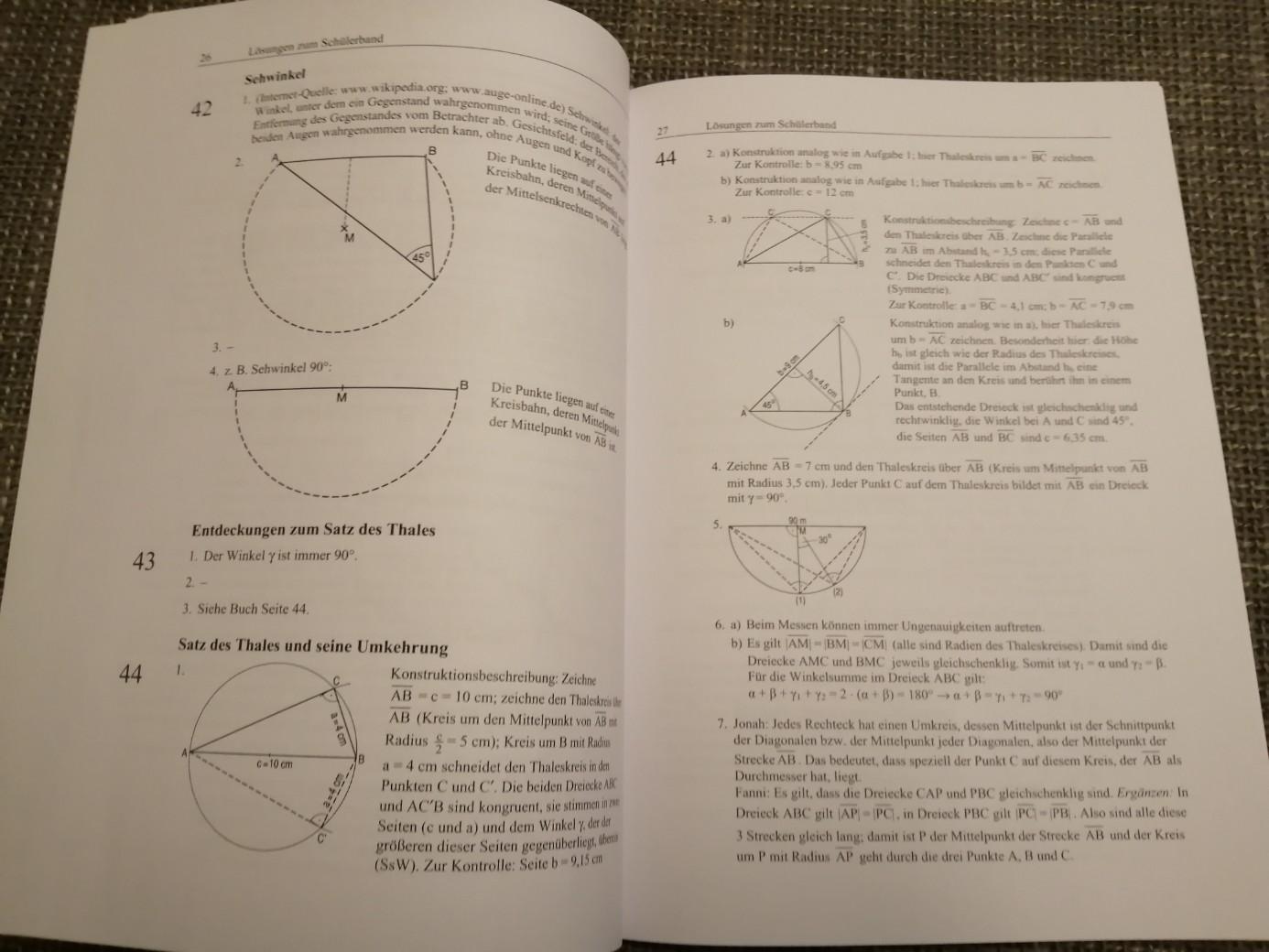 Mathematik Sekundo 8 Plus Lösungen in 55576 Sprendlingen für 39,00