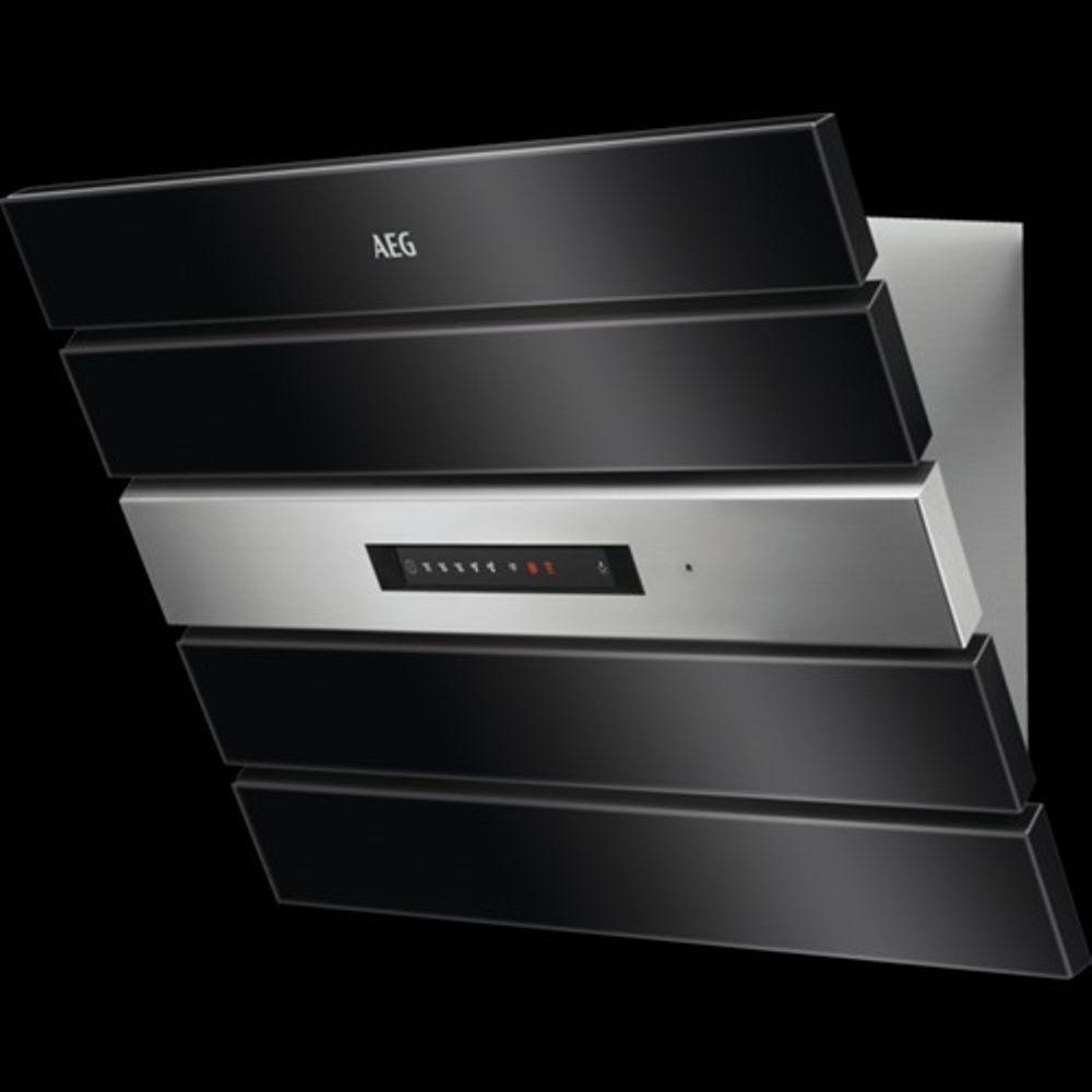 AEG 60cm Angled Chimney Cooker Hood DVK6680HB in E16 London for £450.00