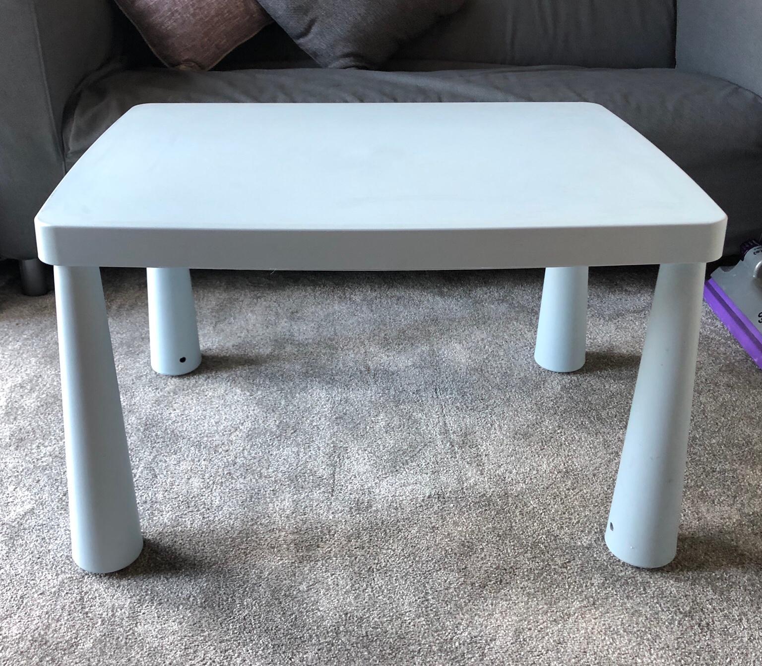 Ikea Mammut children’s table blue in ME20 Malling for £10