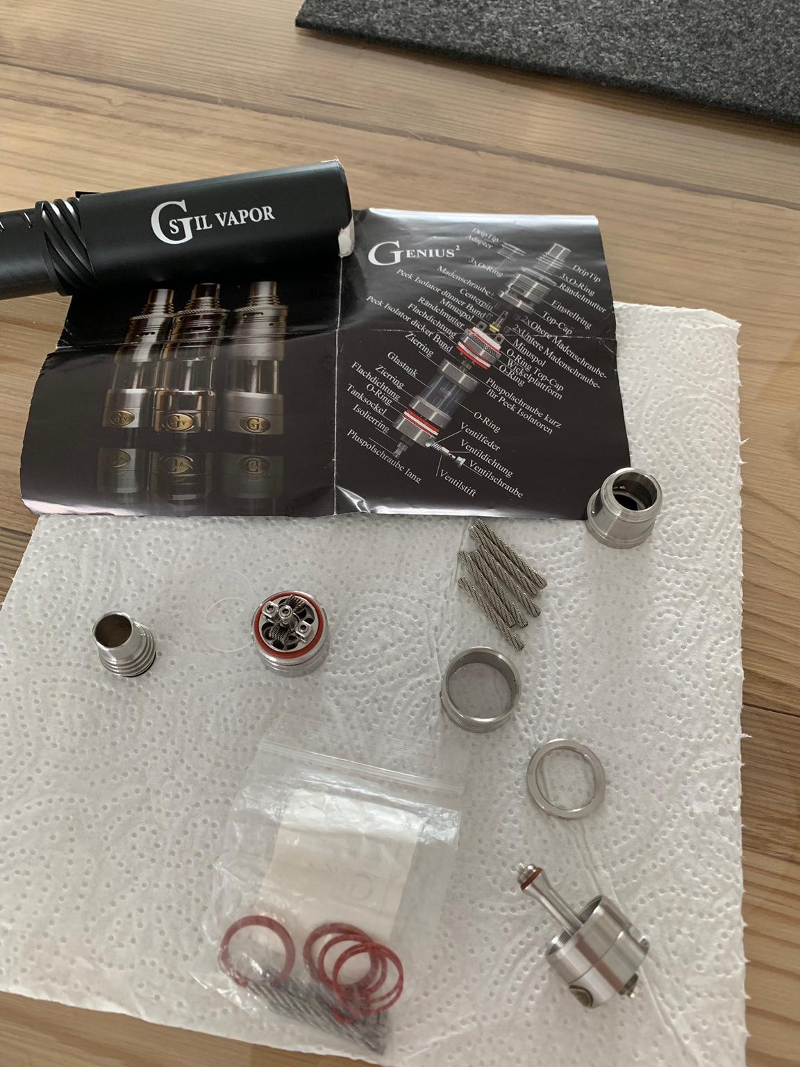 German Stil Vapor Genius 2 in 64283 Darmstadt für 145,00 € zum Verkauf