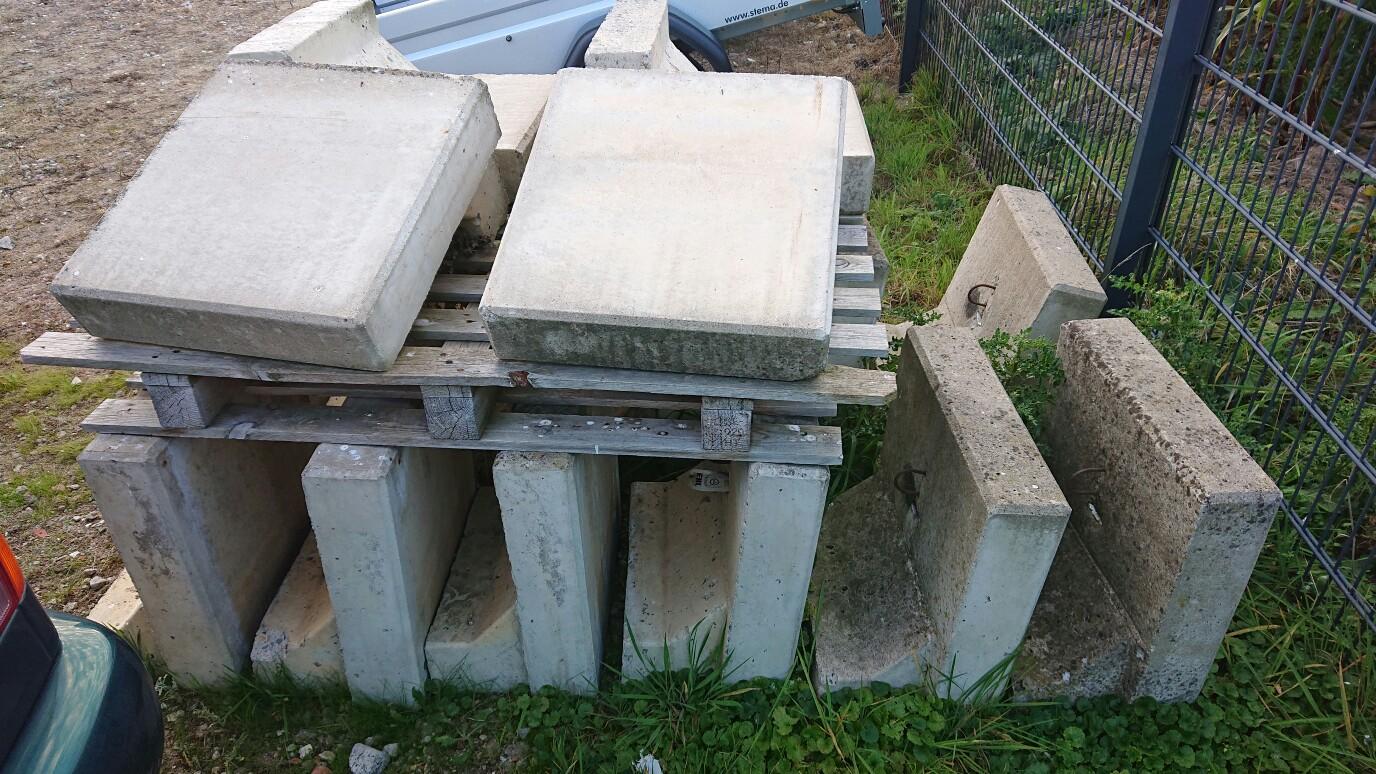 LSteine Beton Winkelstützen 16 Stück in 49196 Bad Laer für 75,00 € zum