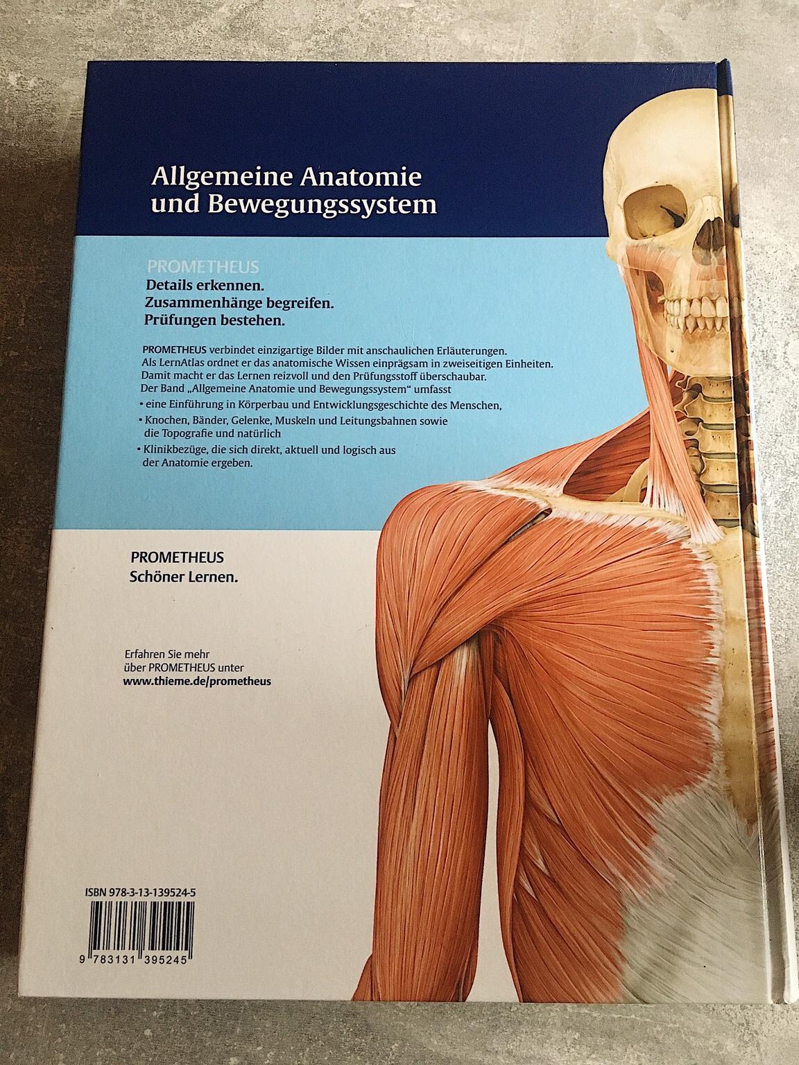 PROMETHEUS Anatomie Lernatlas in 64625 Bensheim für 65,00 € zum Verkauf Shpock DE
