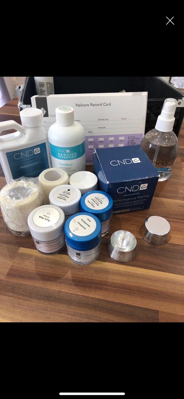 Cnd acrylic nail kit in WF15 Battyeford for £50.00 for