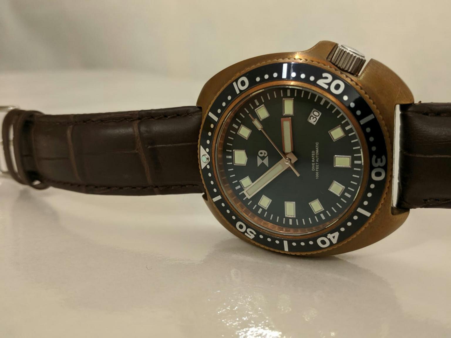 TC9 1970s Diver in Bronze Watch Rare in B19 Birmingham for £200.00