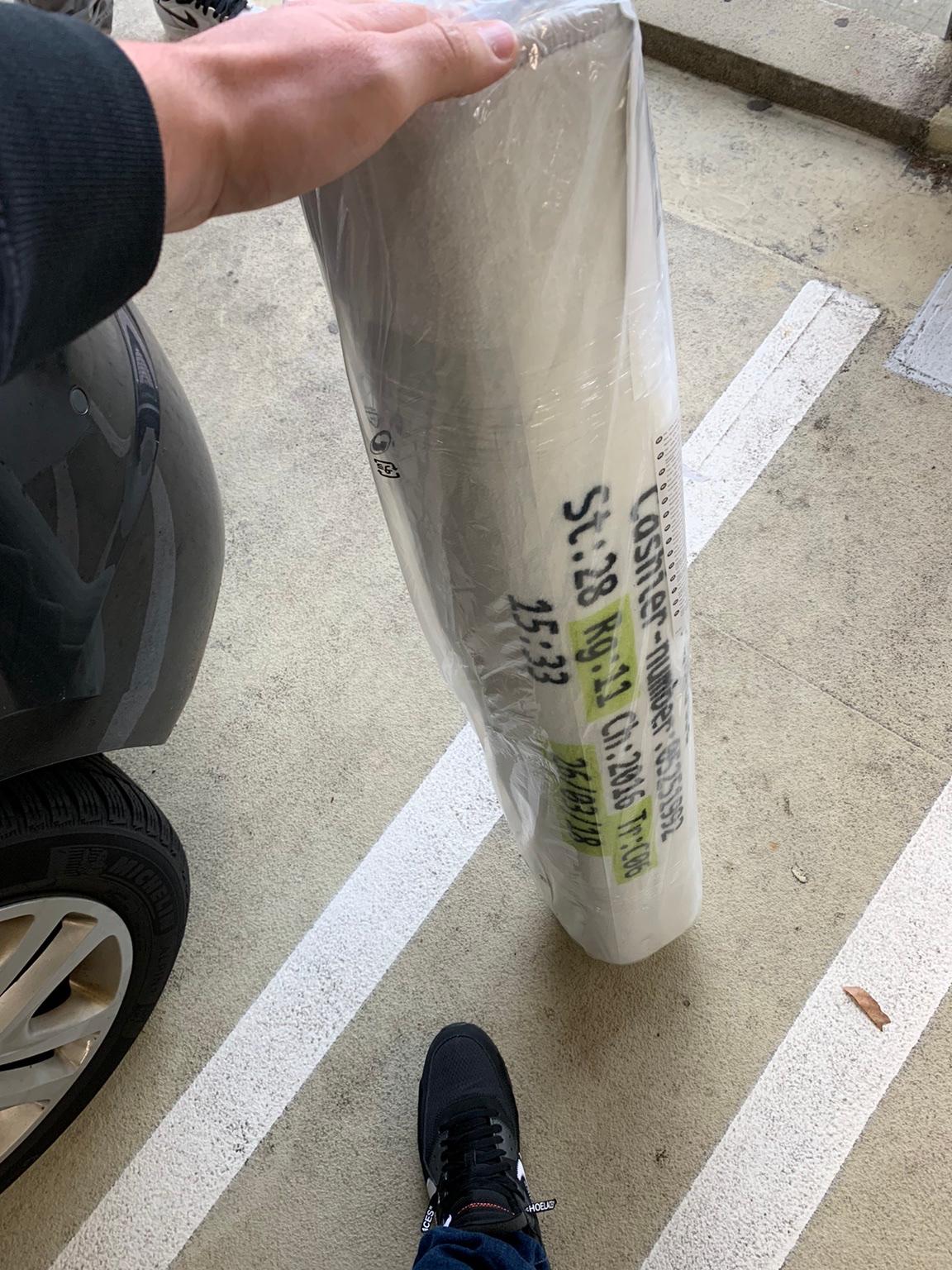 IKEA x Off White Teppich 90 x 200 in 68766 Hockenheim für 155,00 € zum