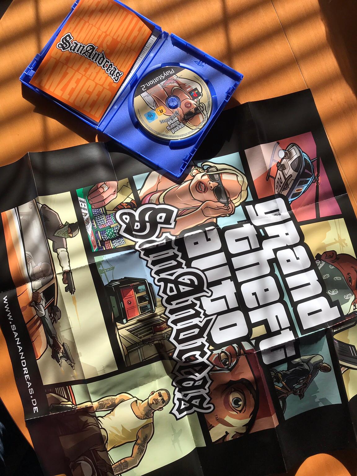 Grand Theft Auto San Andreas Playstation 2 in 6116