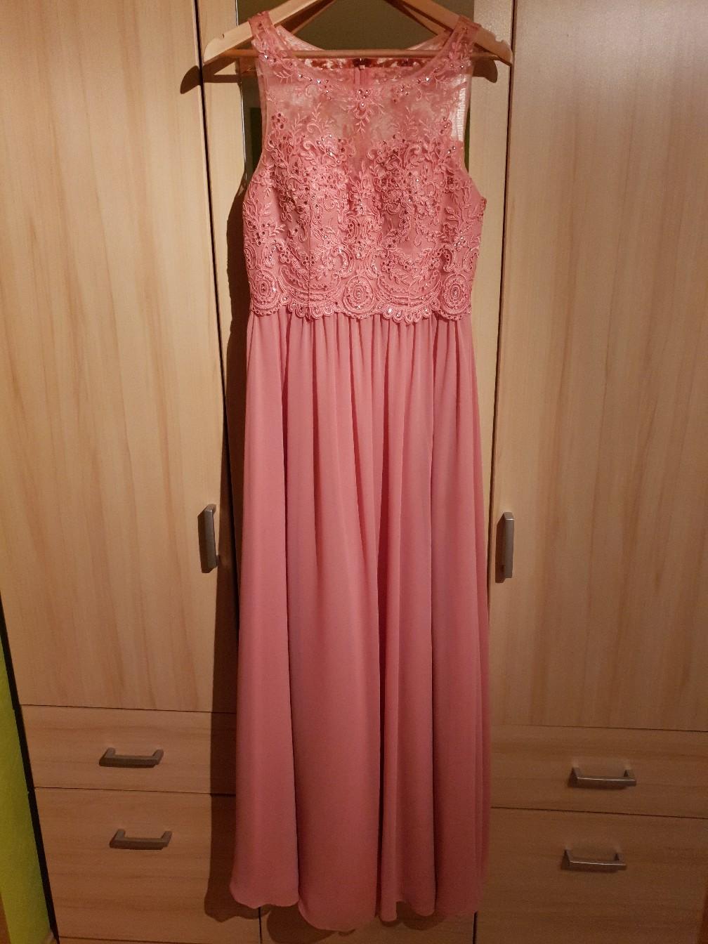 kleid alt rosa Größe 34 wie neu abiball abend in 57080 Siegen für 90,00