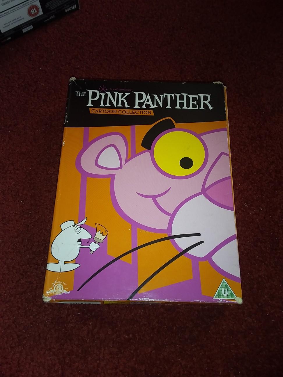 THE PINK PANTHER DVD COLLECTION BOXSET. in SA5 Swansea for £6.00 for