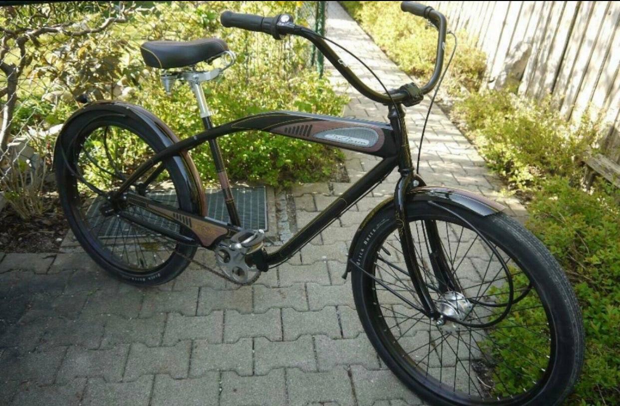 Beach Cruiser Magno Fent Herren Damen Fahrrad in 86462