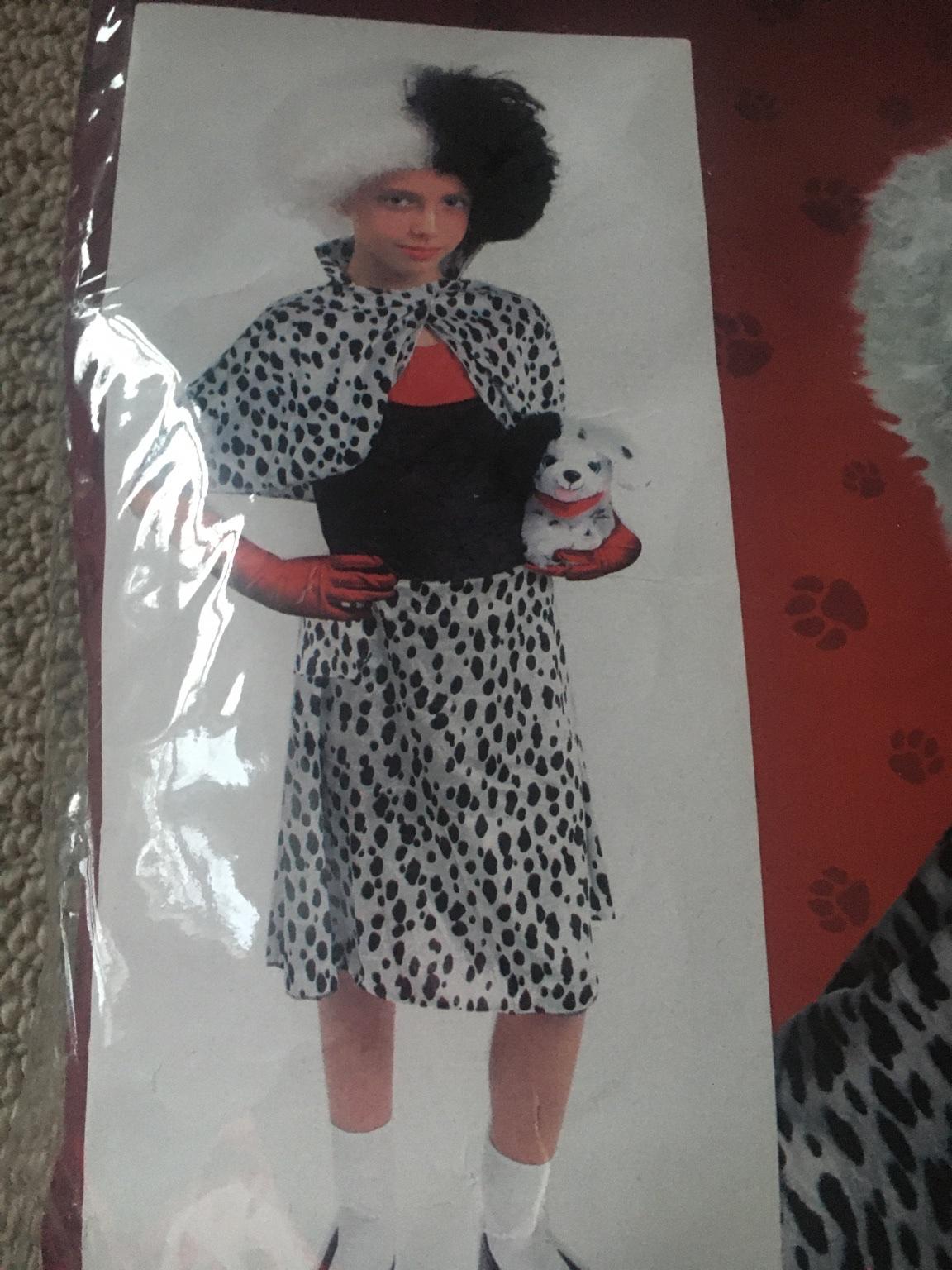 Cruella Deville Costume (children’s) in Stafford for £4.50 for sale