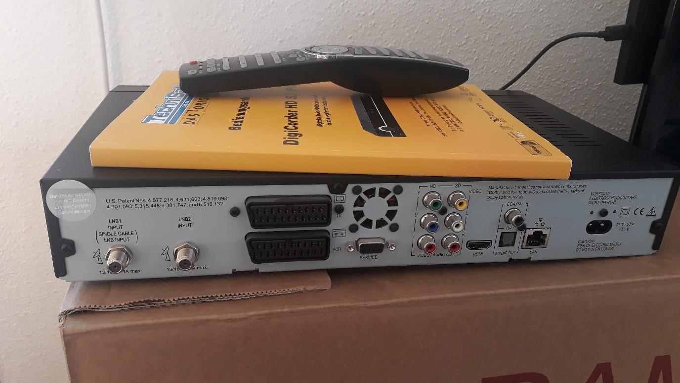 Technisat DigiCorder HD S2 Plus Sat Receiver in 6890 Marktgemeinde