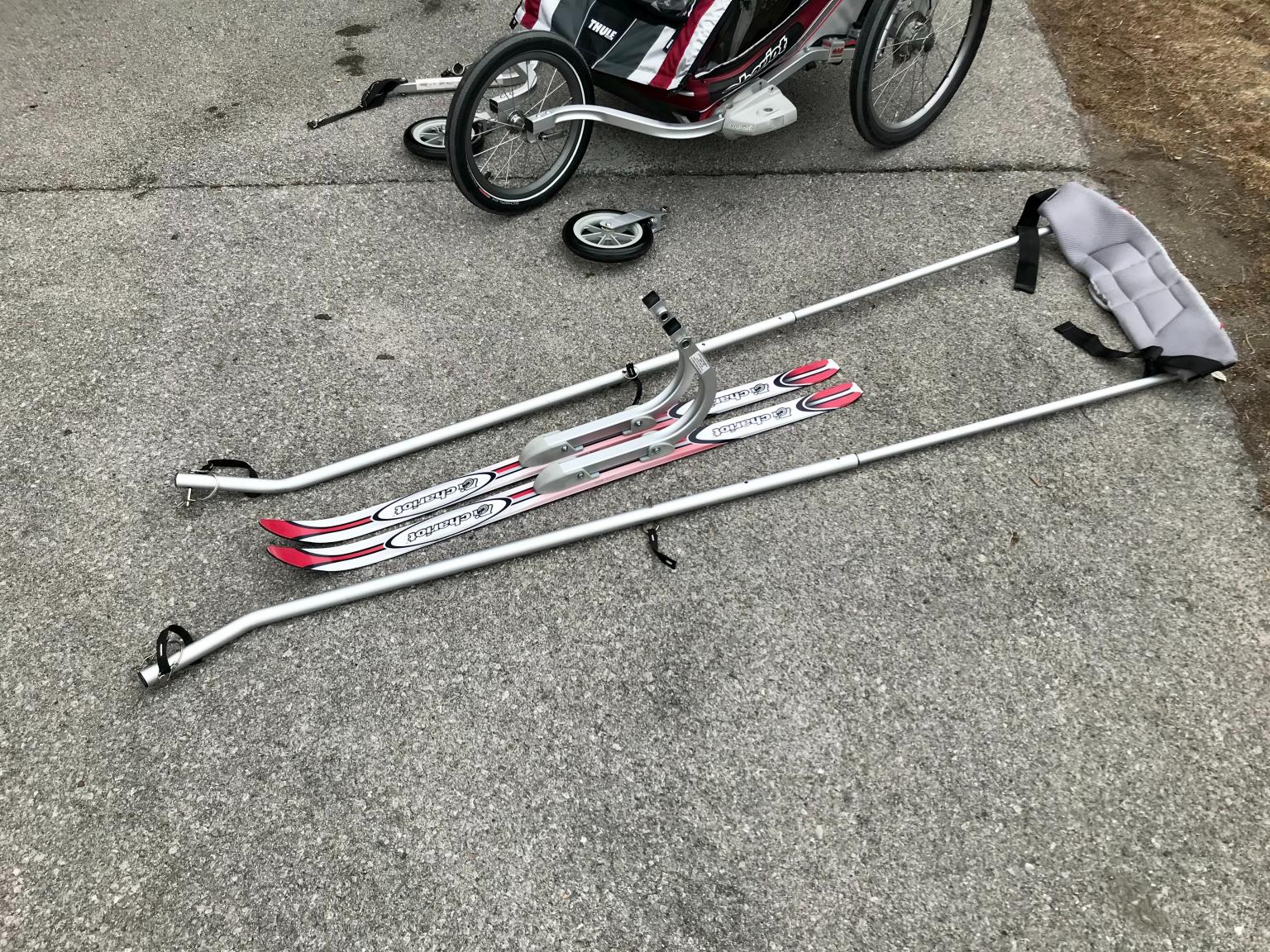 Thule Chariot CX2 gebraucht mit Zubehör in 9963 Gemeinde Sankt Jakob in