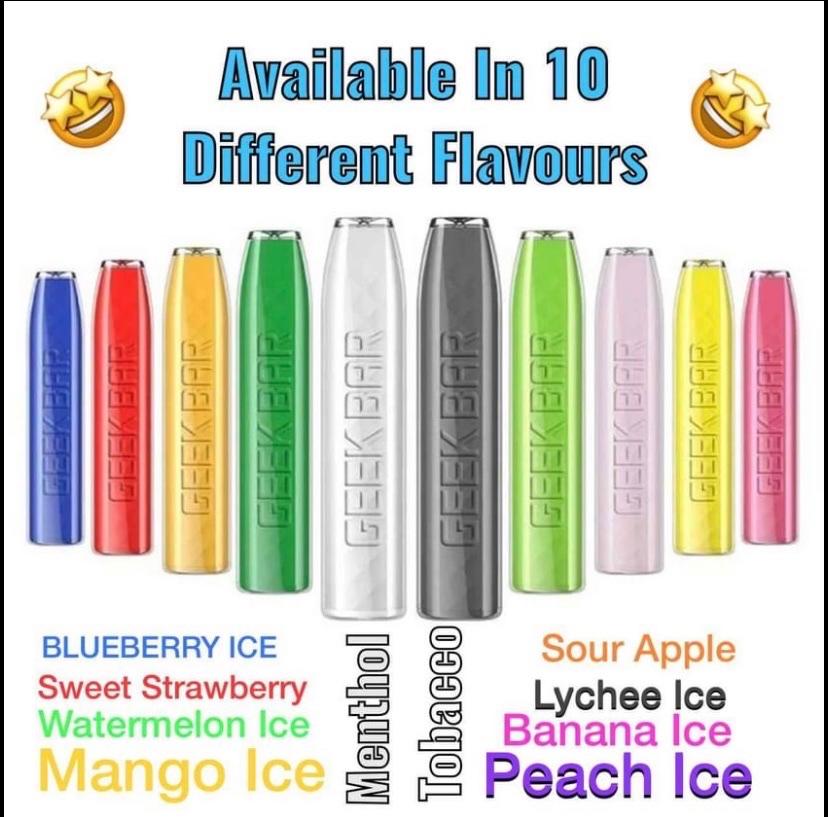 GEEK BARS PRO (DISPOSABLE) in Luton for £7.00 for sale