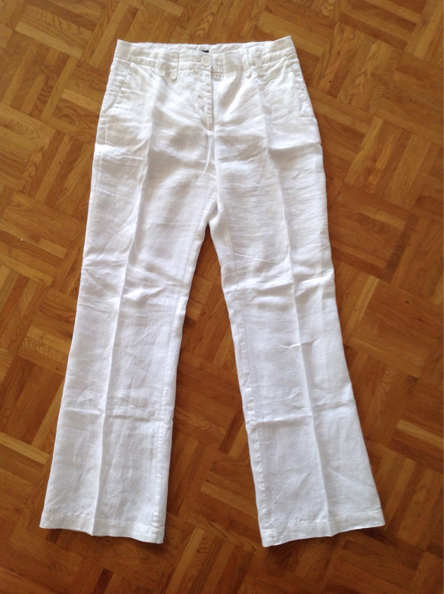 weisse sommerhose damen 38