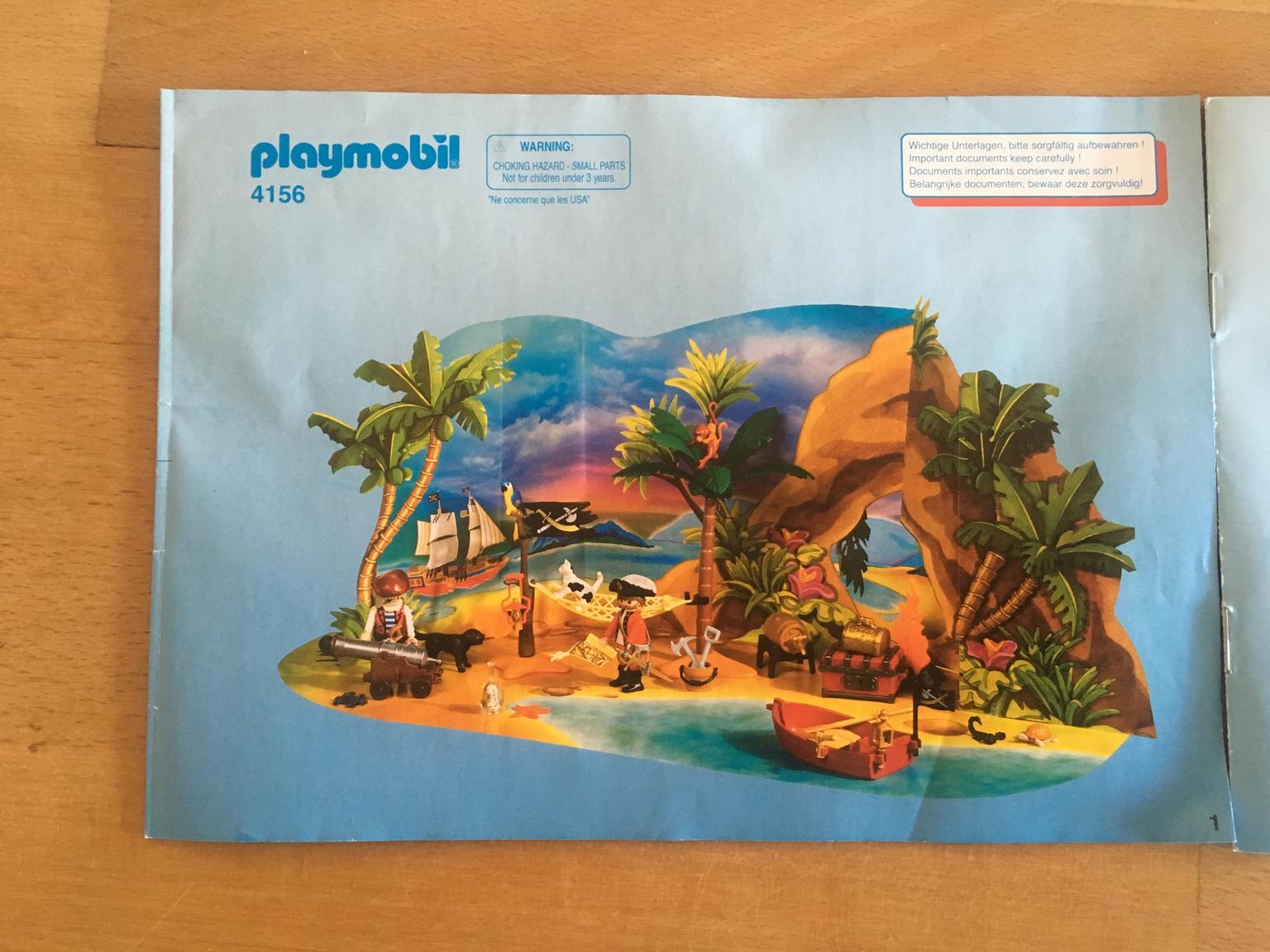 Playmobil Piraten Pirateninsel Schatzinsel in 51643 Gummersbach für