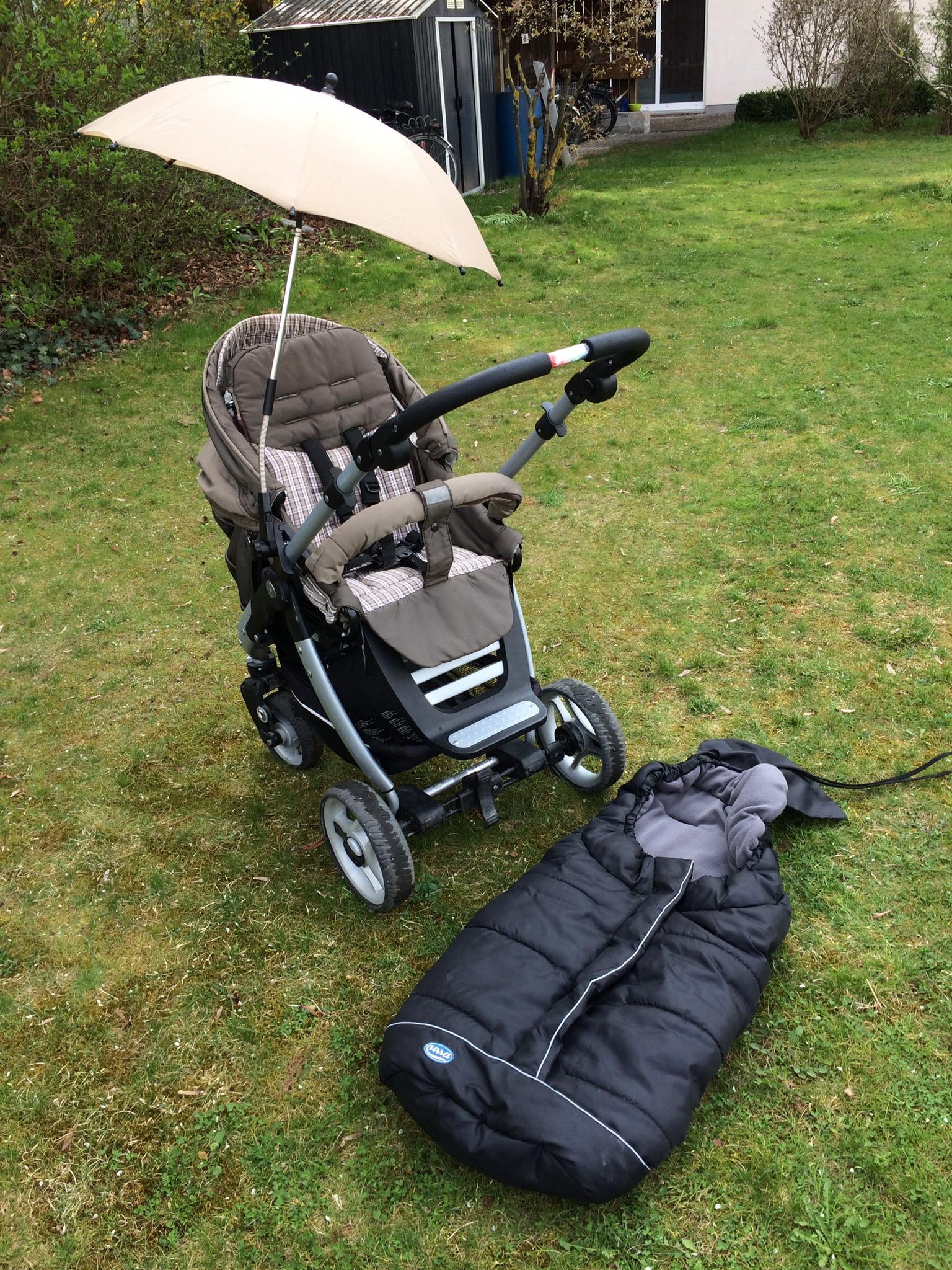 Kinderwagen Teutonia Cosmo 2012 mit Zubehör in 81379