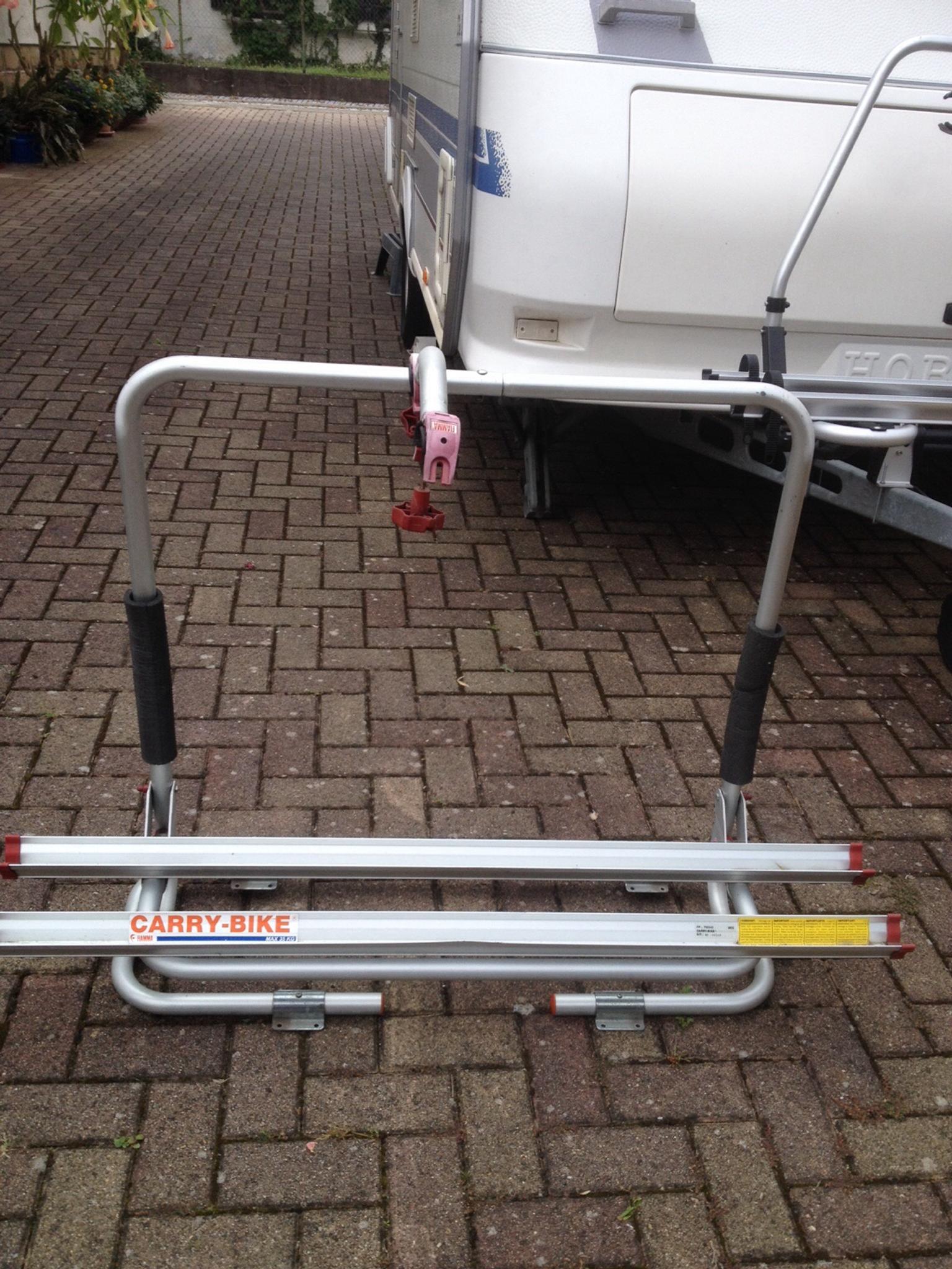 Fahrradträger Für Wohnwagen Mit Kurzer Deichsel fahrradan