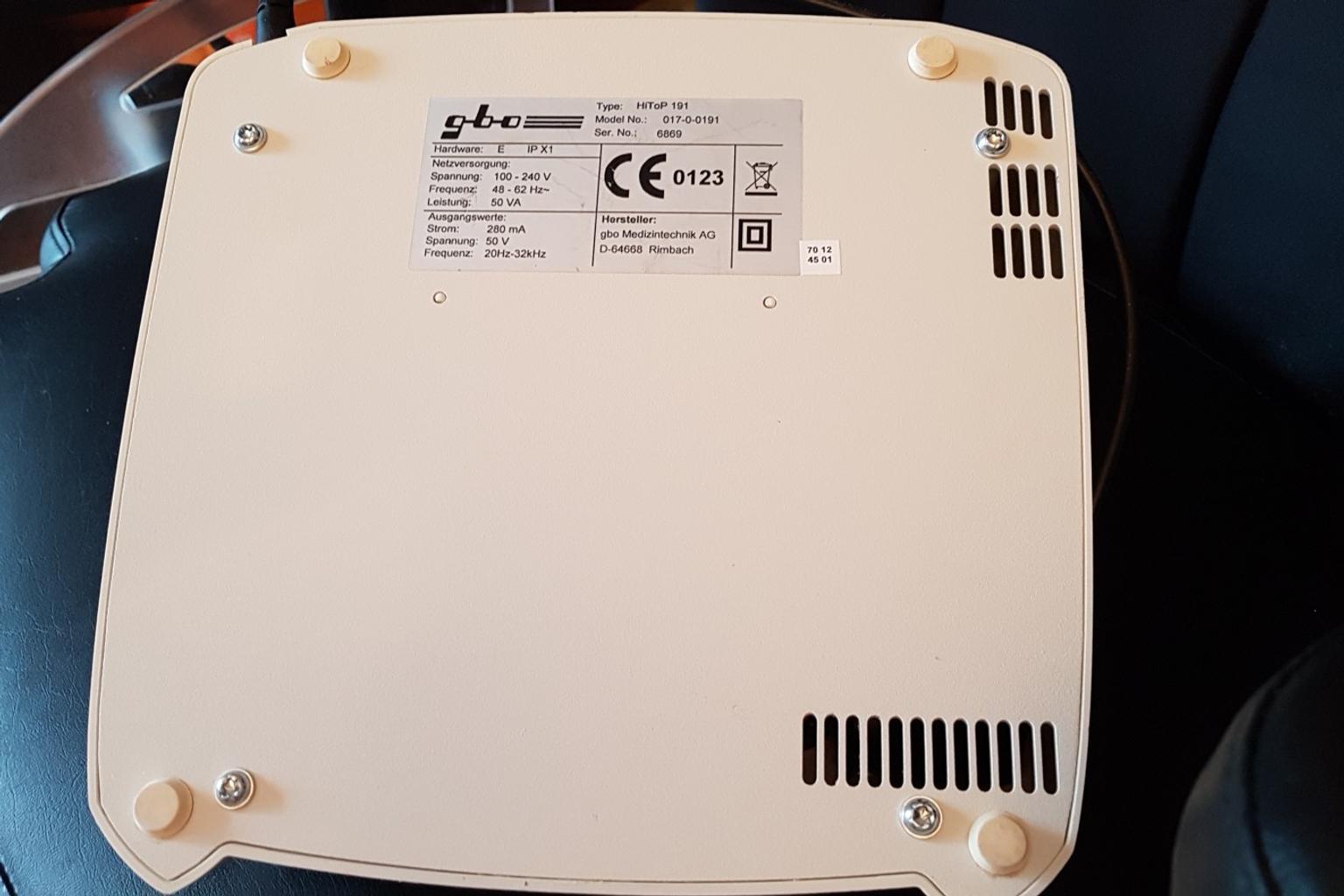 gbo HiToP 191 Hochtontherapie in 90571 Schwaig bei Nürnberg for €598.00
