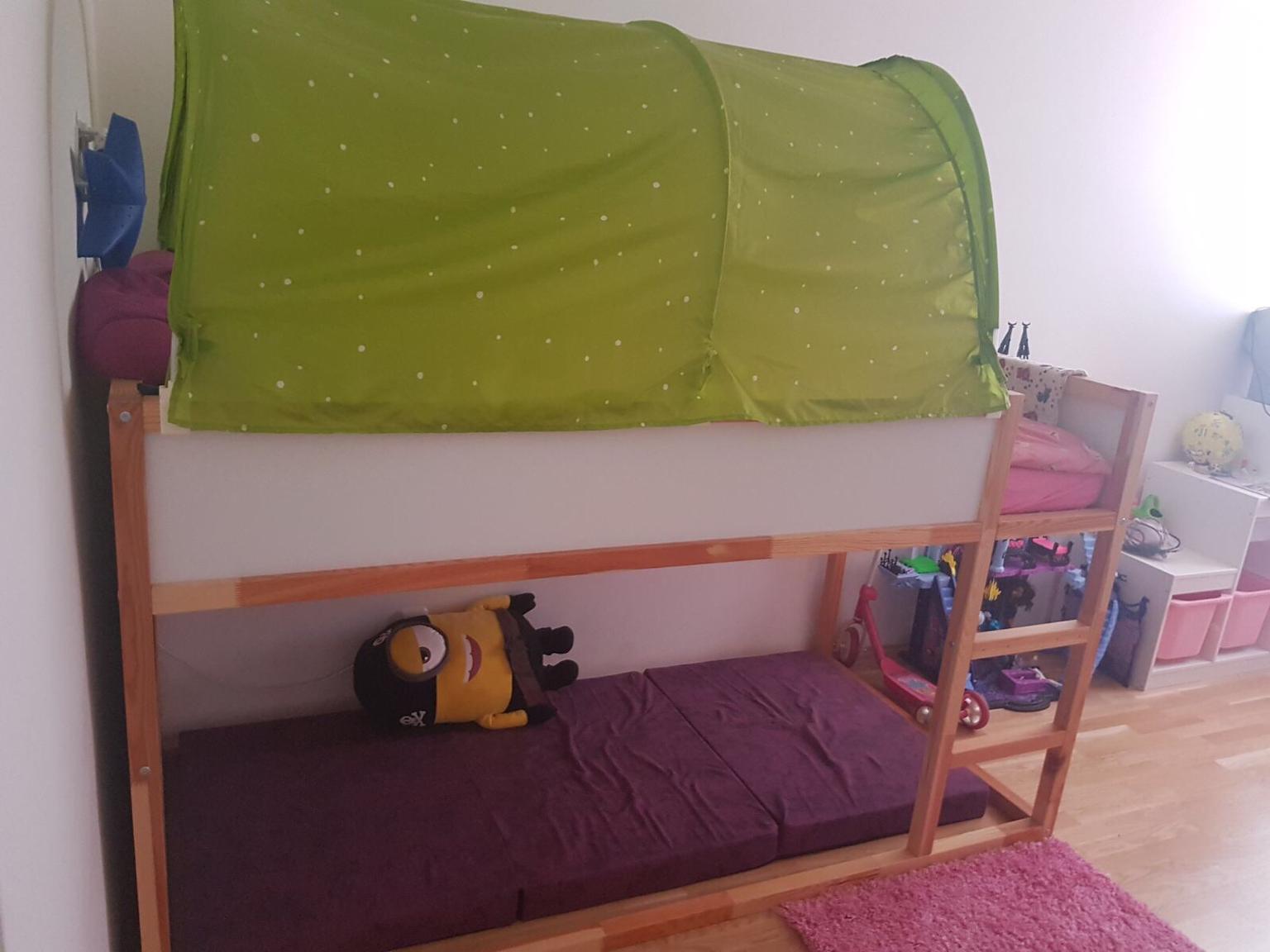 Hochbett Ikea Kura +Matratze + Tunnel in 4061 Pasching for €99.00 for