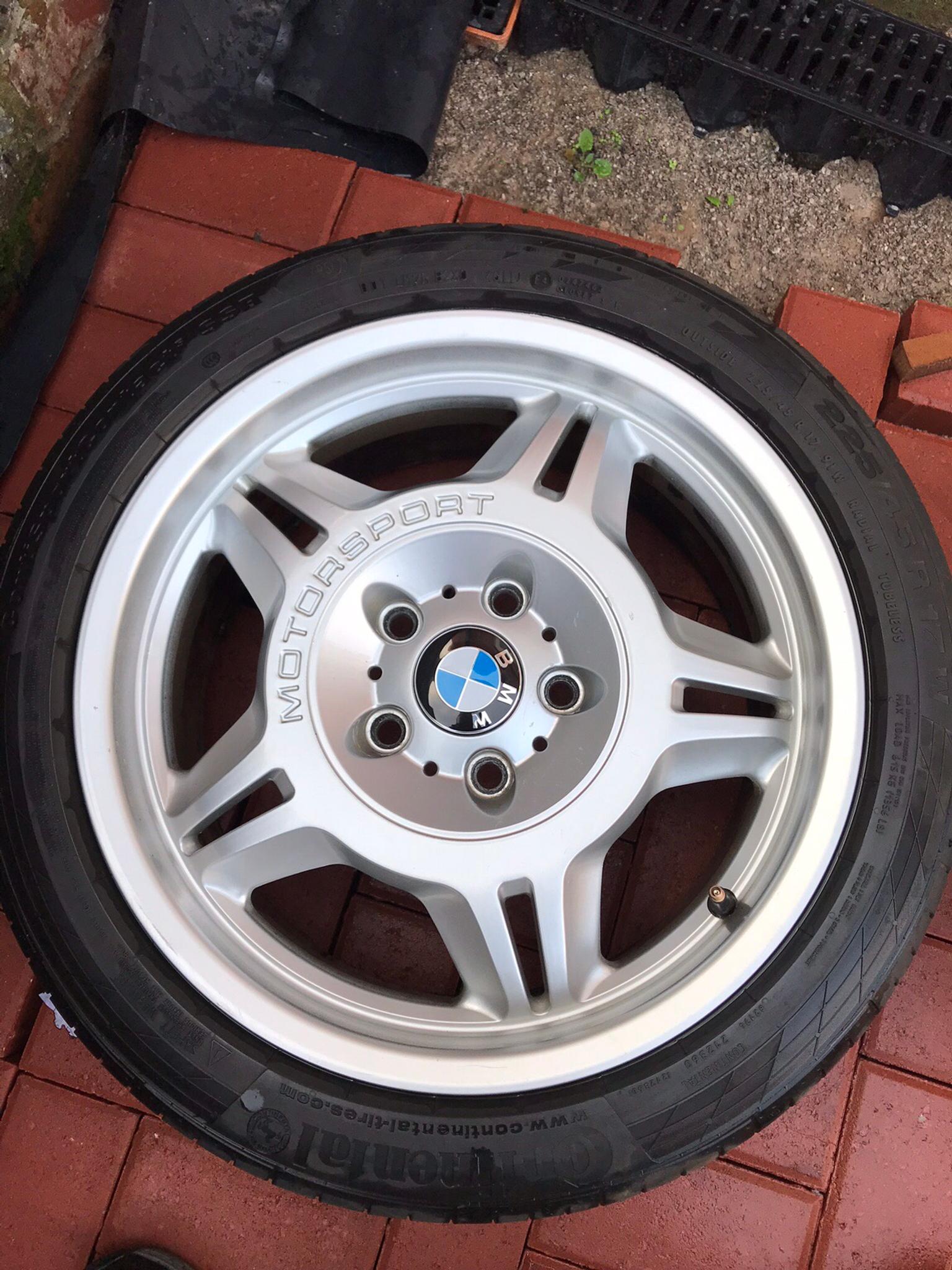 BMW E36 M3 EVO Alloy Wheels fit E46 Z3 5x120 in OL9 Chadderton for £210