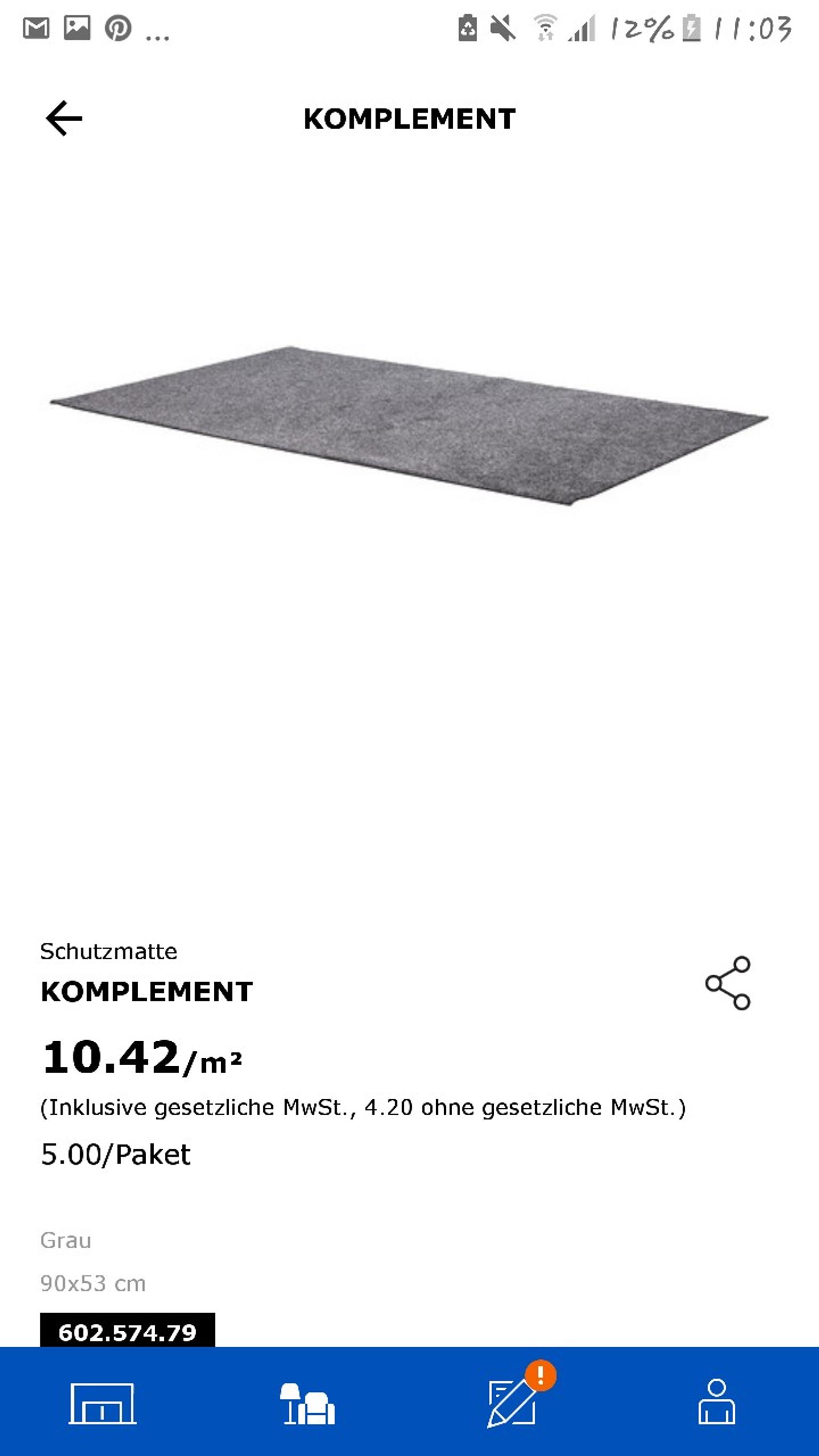 ikea stuhl schutzmatten