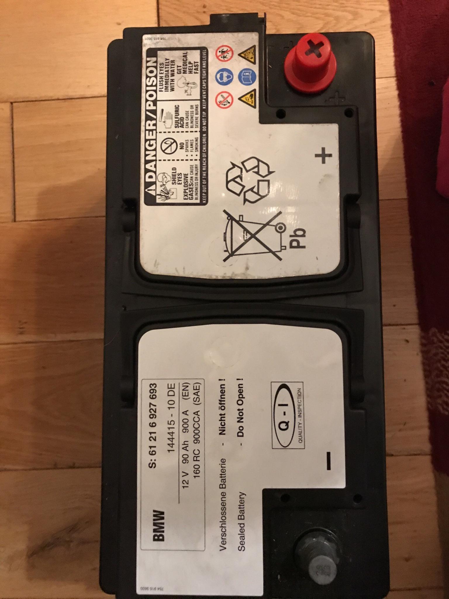 BMW Genuine Car Battery 12v 90Ah 900A in Colnbrook for £50.00 for sale