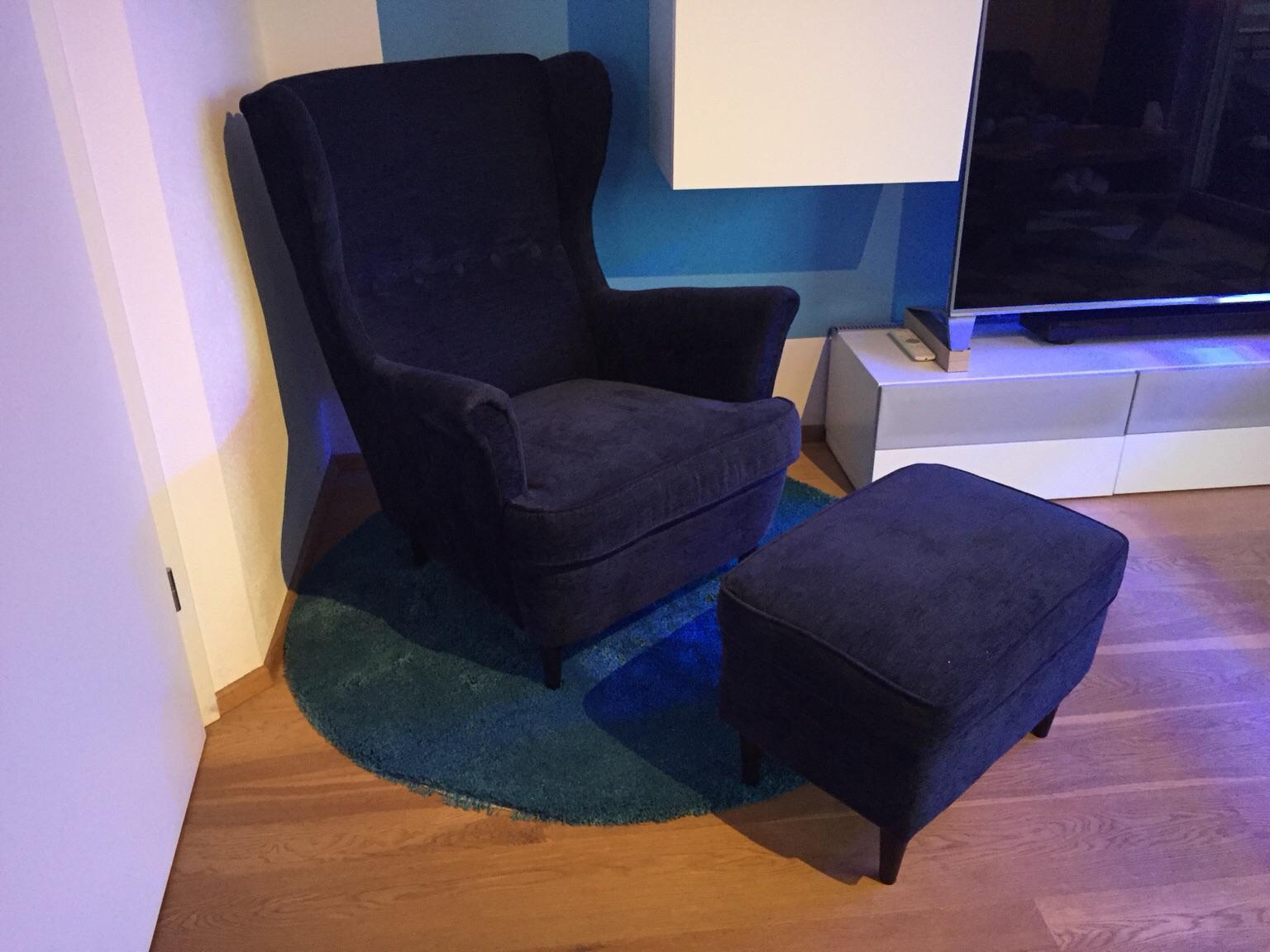 IKEA Strandmon Ohrensessel NAVY Blau in 83395 Freilassing for €160.00