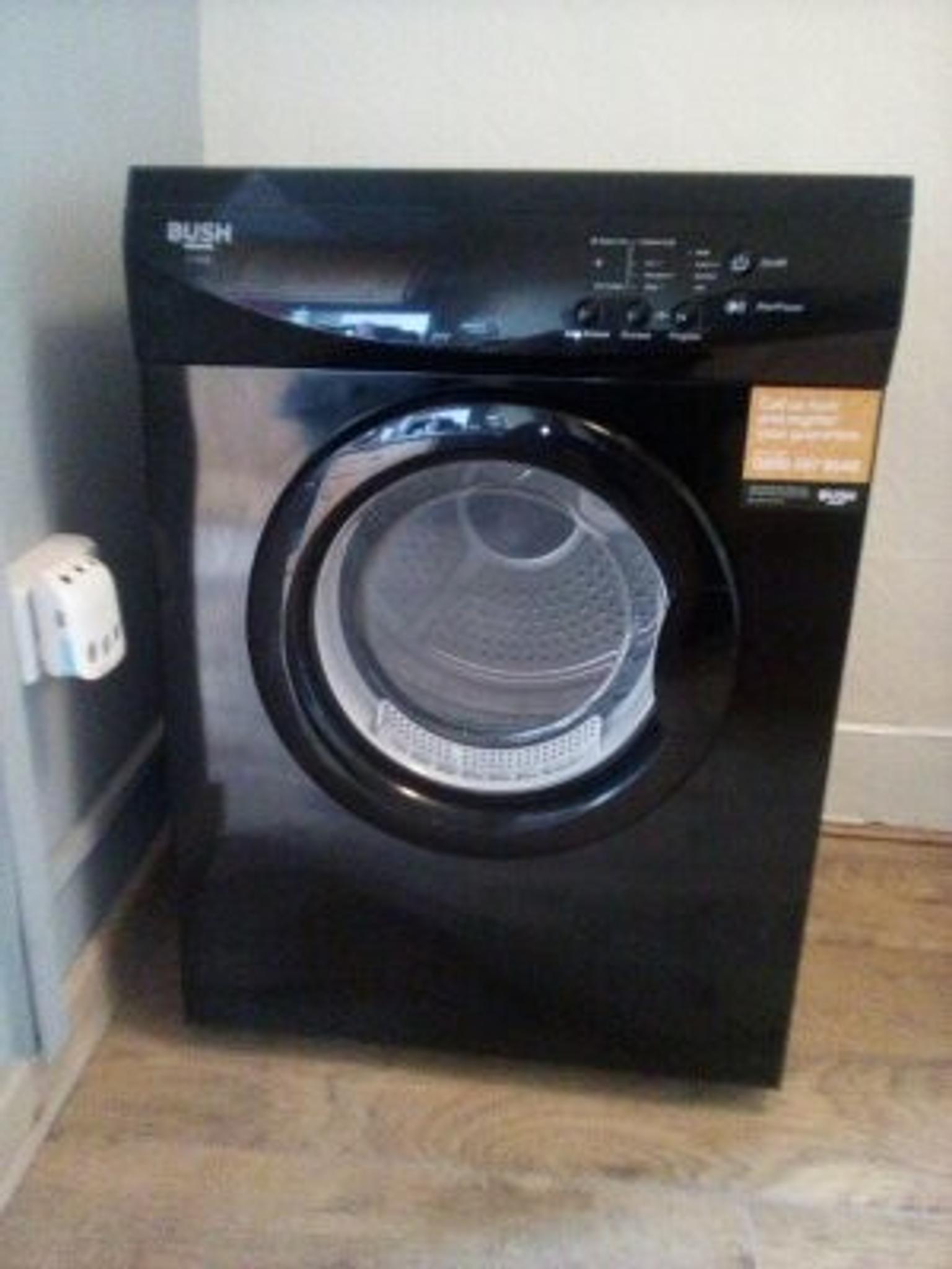 TUMBLE DRYER BUSH V7SDB BLACK PERFECT AS NEW in WN8 Lancashire for £65.