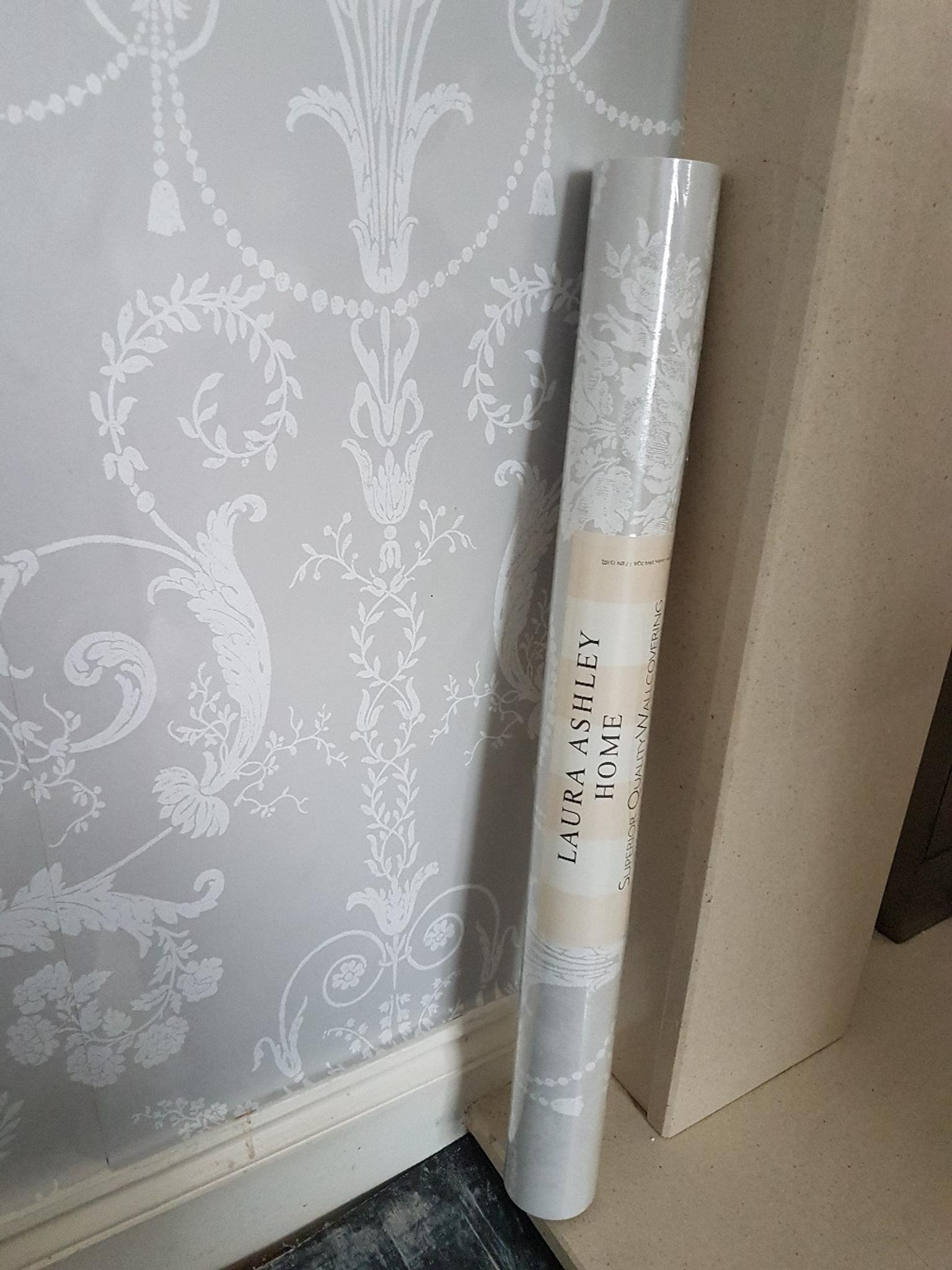 Josette White Dove Grey Wallpaper Grey is also a great colour if you