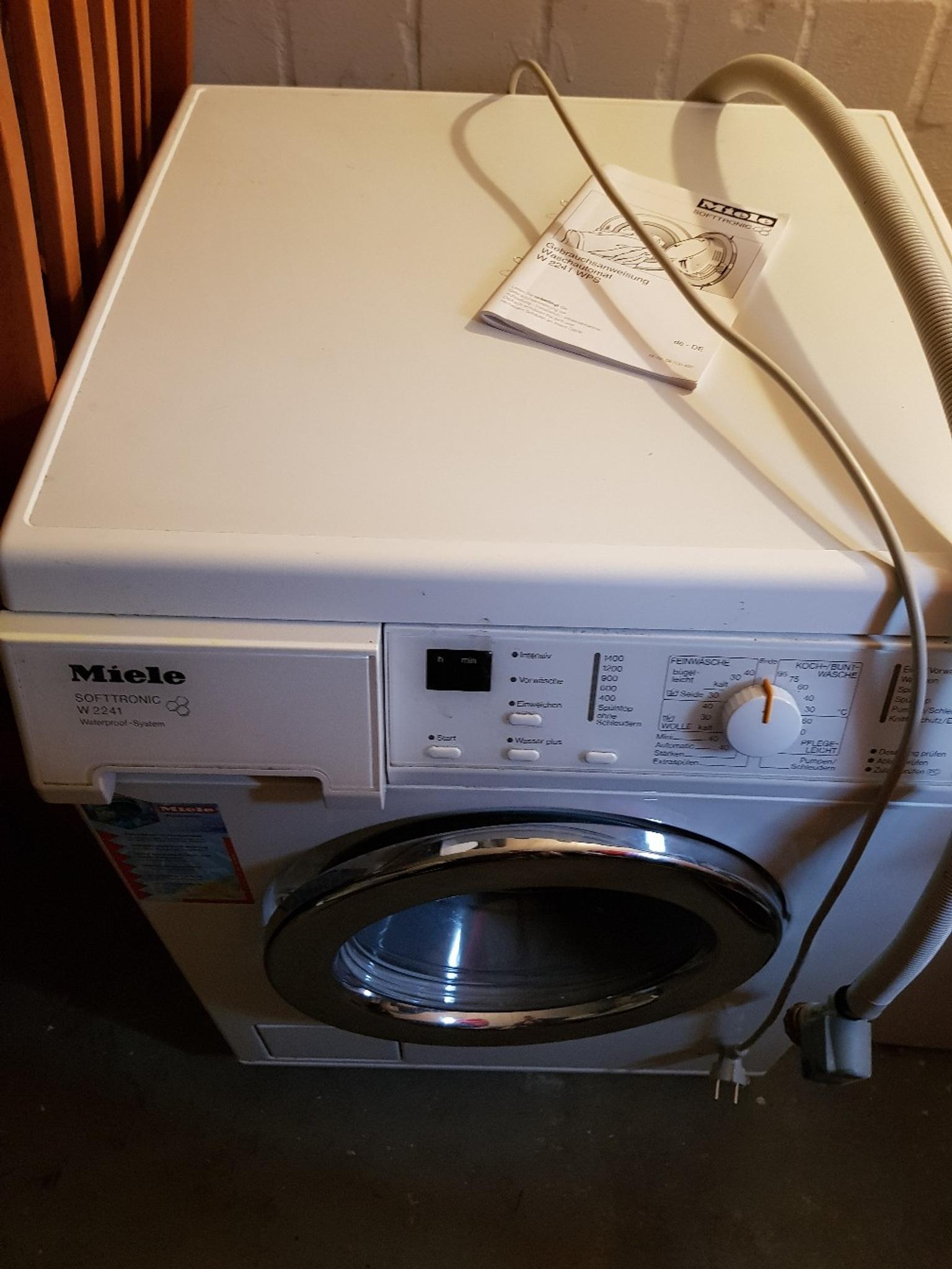 Miele W 2241 Explosionszeichnung