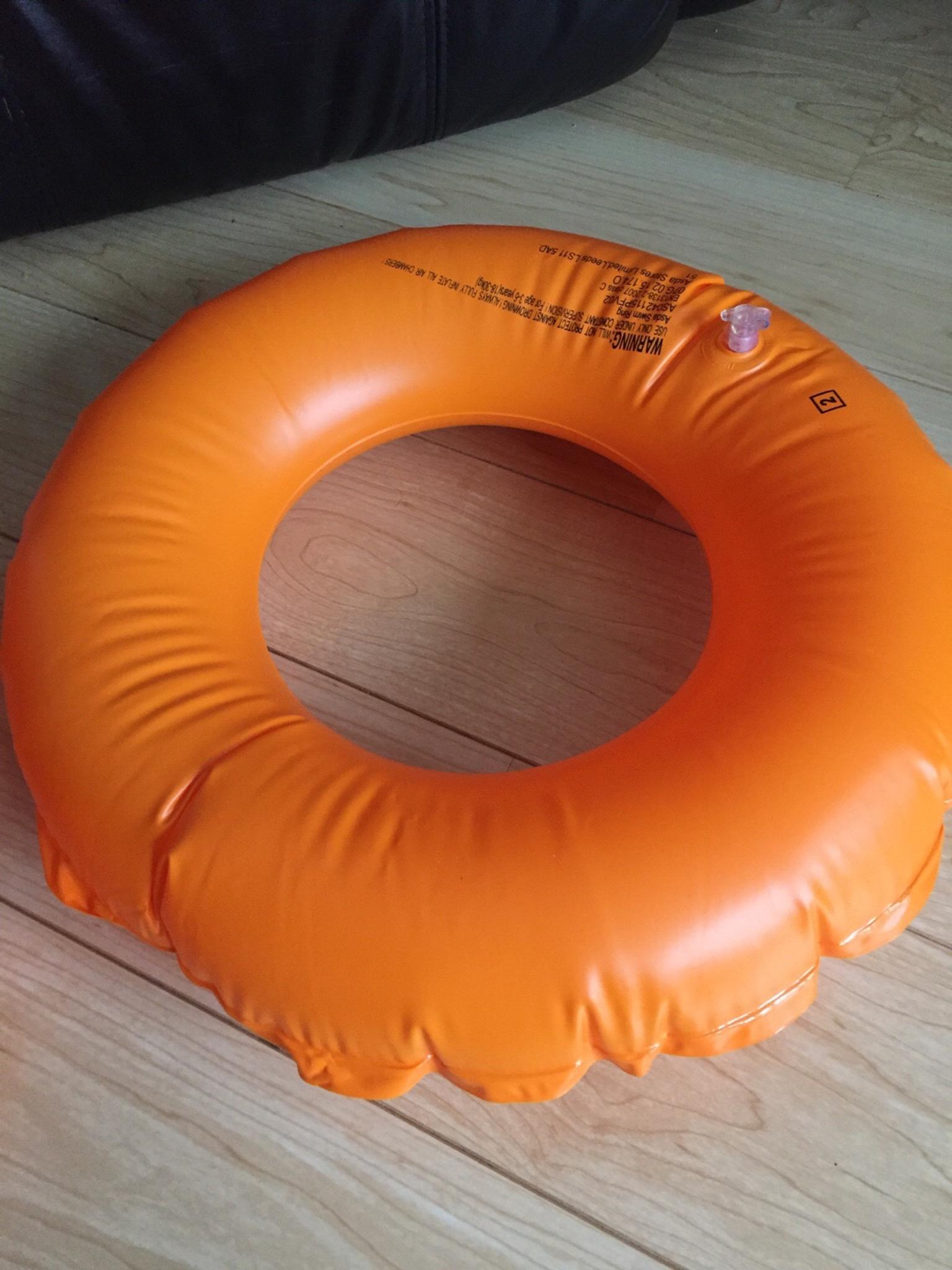 Rubber ring and armbands swimming aid 3yrs in NG18 Nottinghamshire for