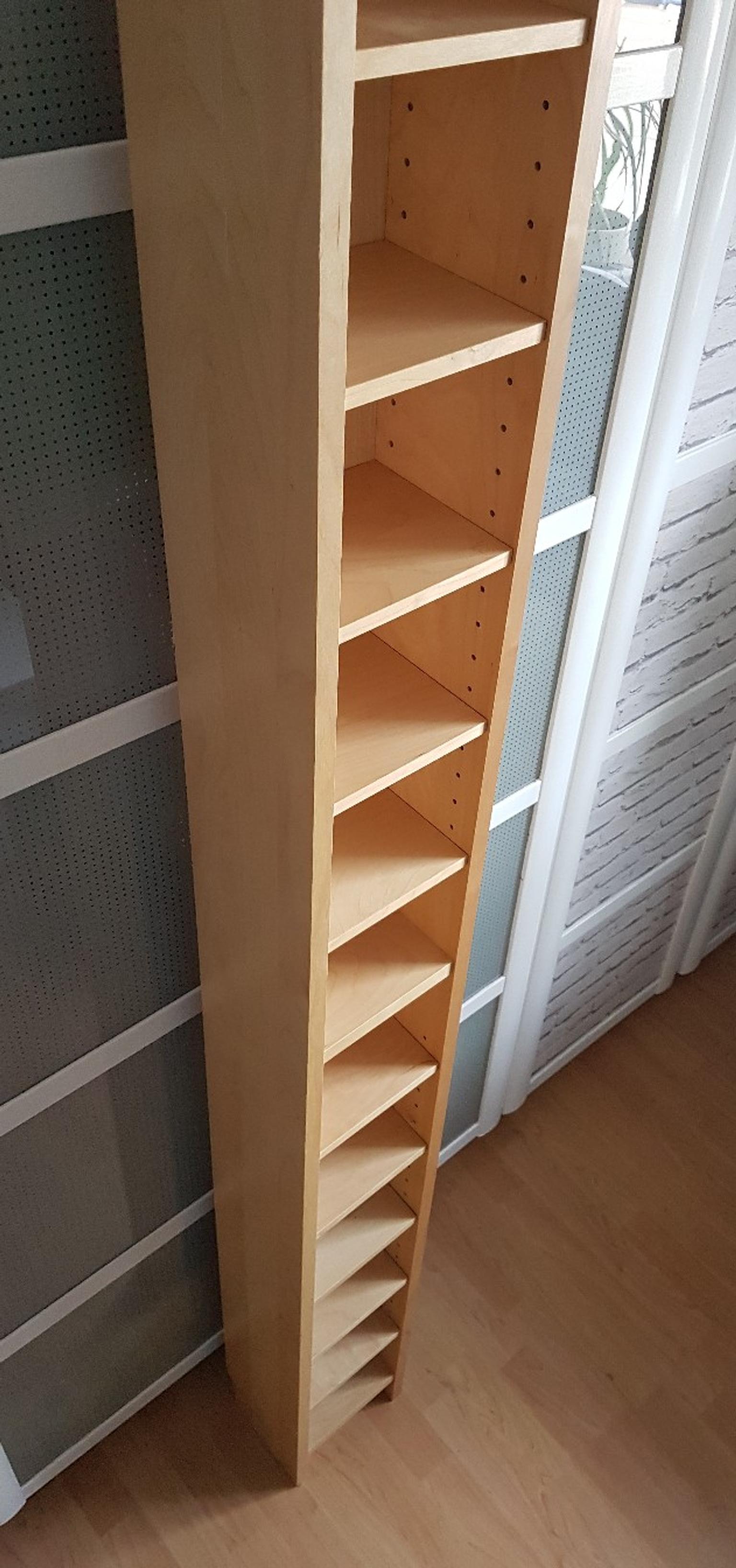 IKEA CD Regal GNEDBY Birke in 30419 Hannover for €6.00 for sale Shpock